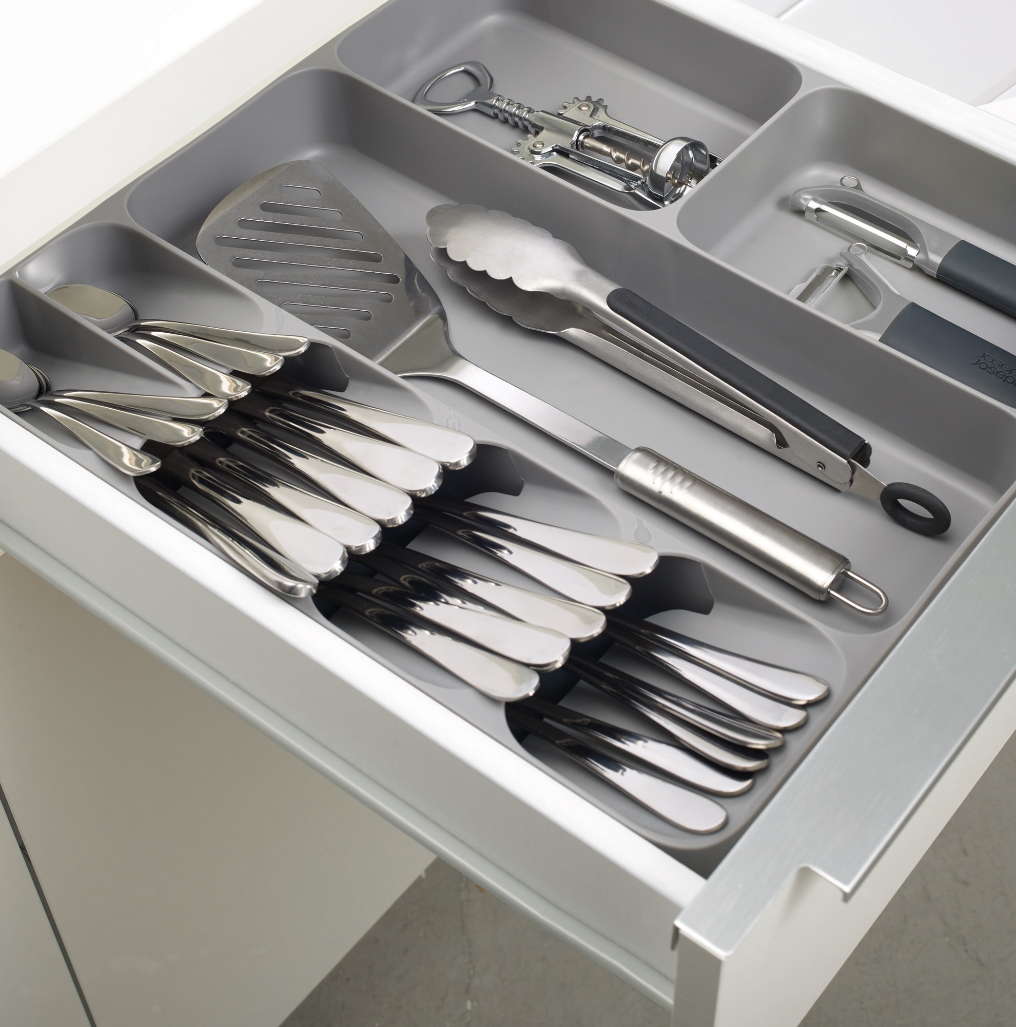 Joseph Joseph Besteckkasten »DrawerStore Organizer«, Kunststoff, für Besteck, Küchenhelfer