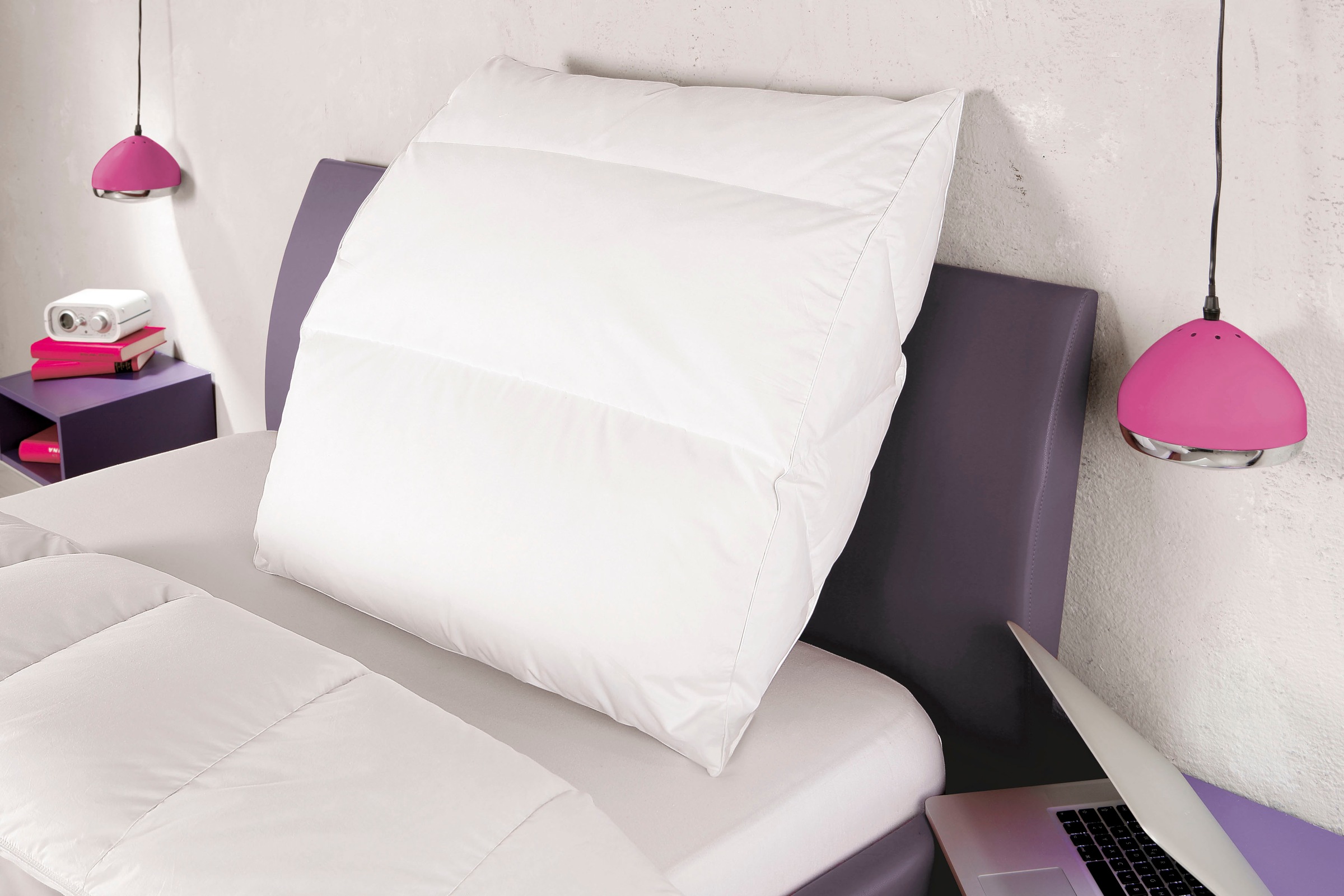 Haeussling Federkissen "BodyPerfect ModernLine" Füllung: 70Federn30Daunen 1 günstig online kaufen