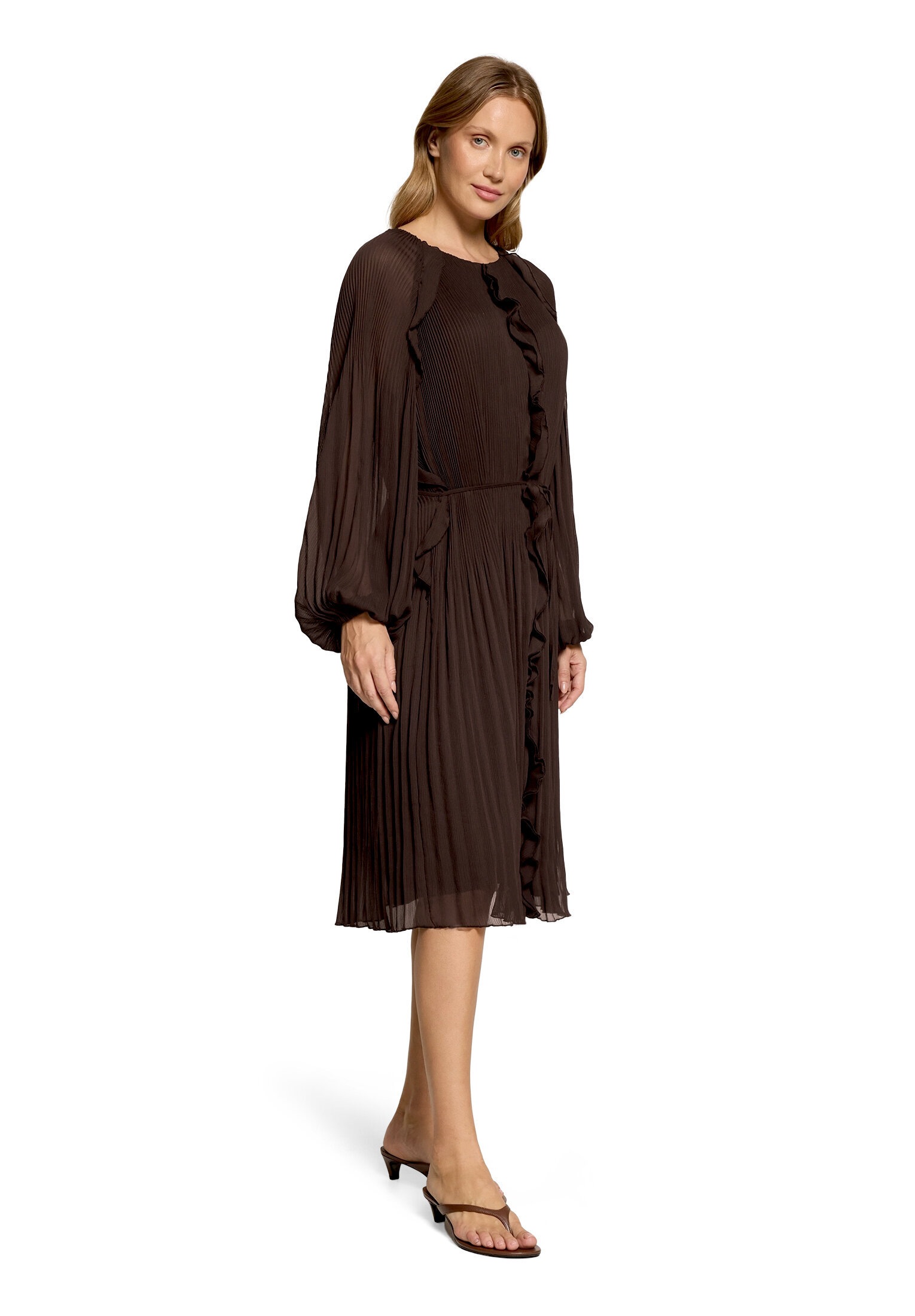 Cartoon Chiffonkleid »Damen mit Rüschen« Ohne Tasche