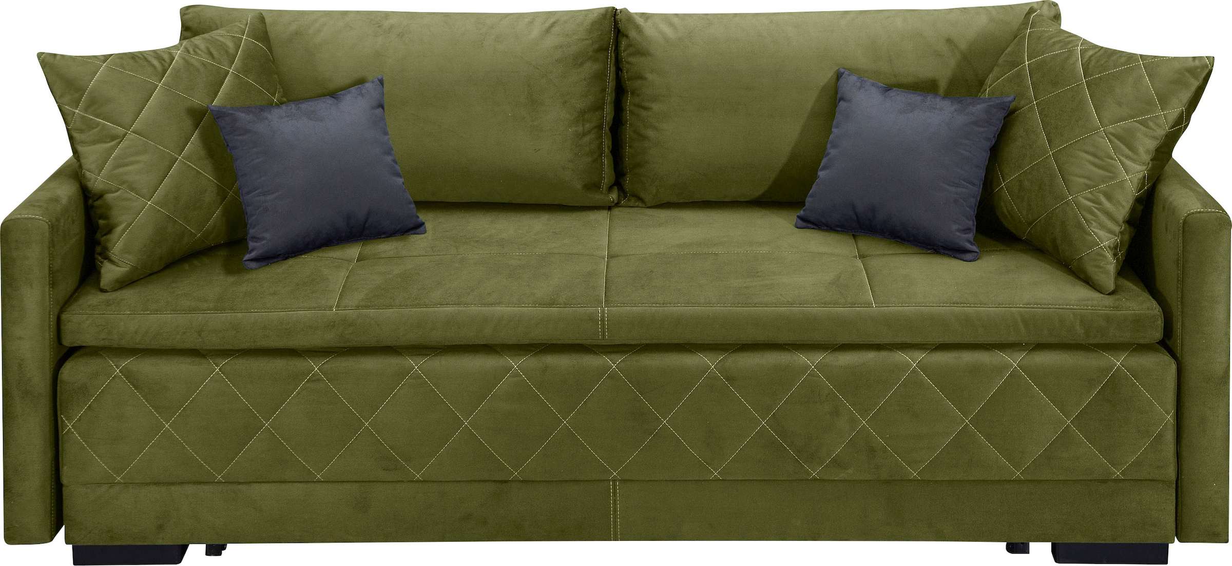 INOSIGN Schlafsofa »Potsdam«, mit Boxspringaufbau, Bettfunktion & Bettkasten, Dauerschlafsofa