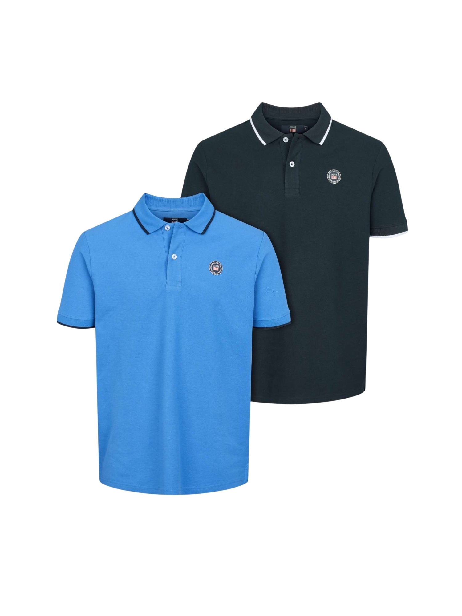 VINSON Kurzarmhemd "VINSON 2-pack Polo Ronald" günstig online kaufen