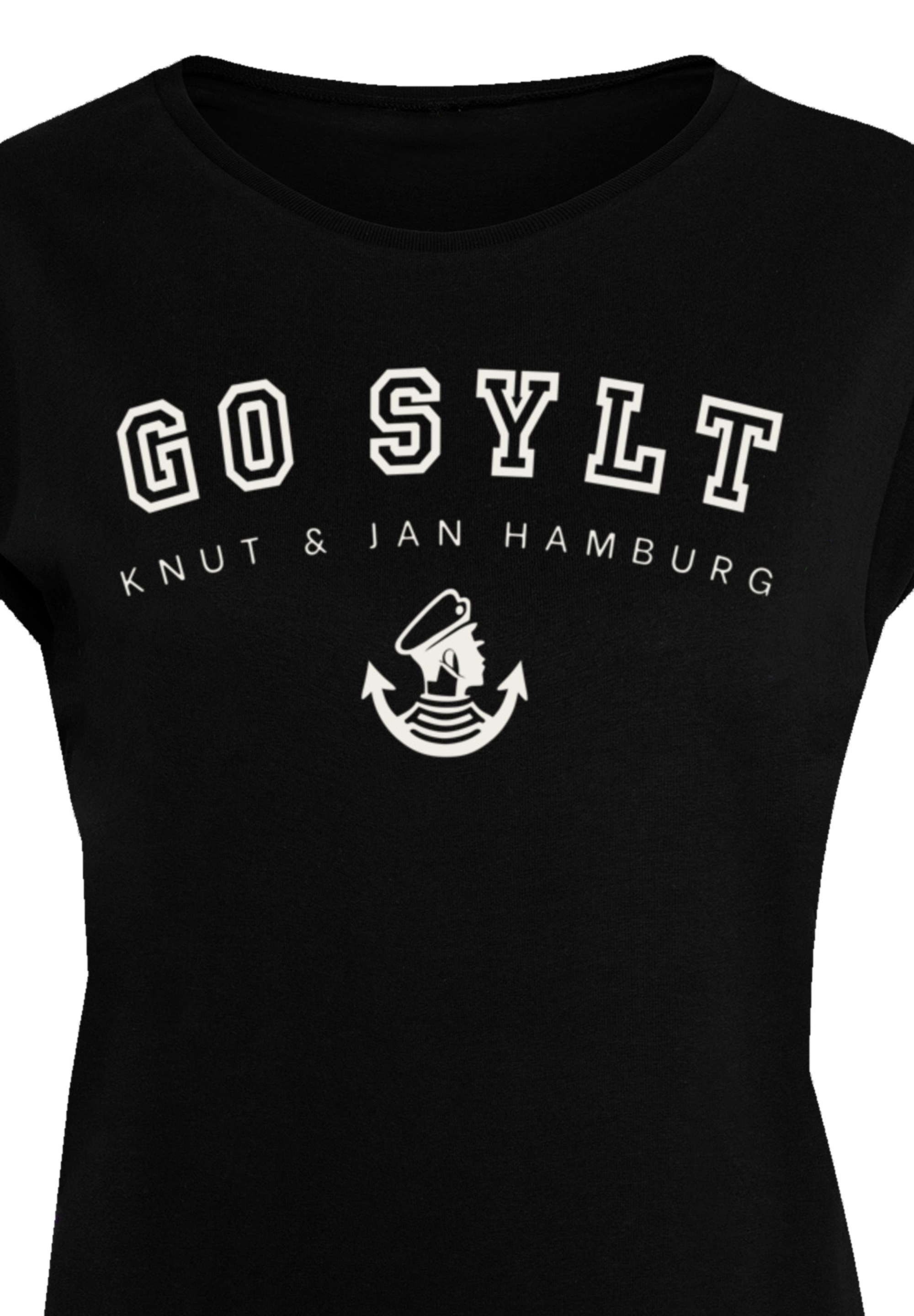 F4NT4STIC T-Shirt »PLUS SIZE Go Sylt«, Print