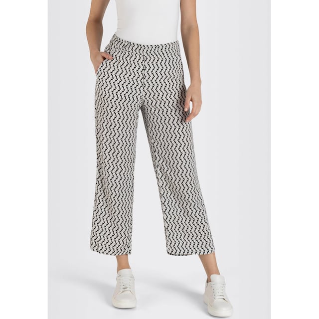 MAC 3/4-Hose »CHIARA CROPPED«, mit weitem, geradem Bein für bestellen | BAUR