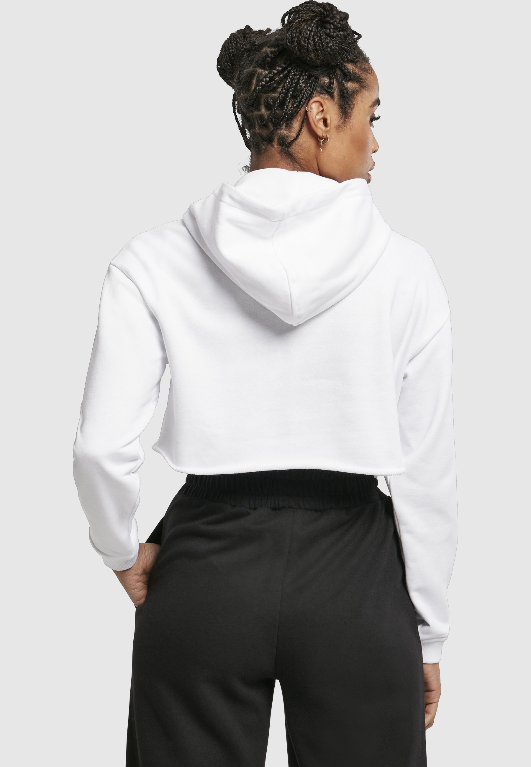 Starter Black Label Rundhalspullover »Starter Black Label Damen Ladies Starter Cropped Hoody« 1