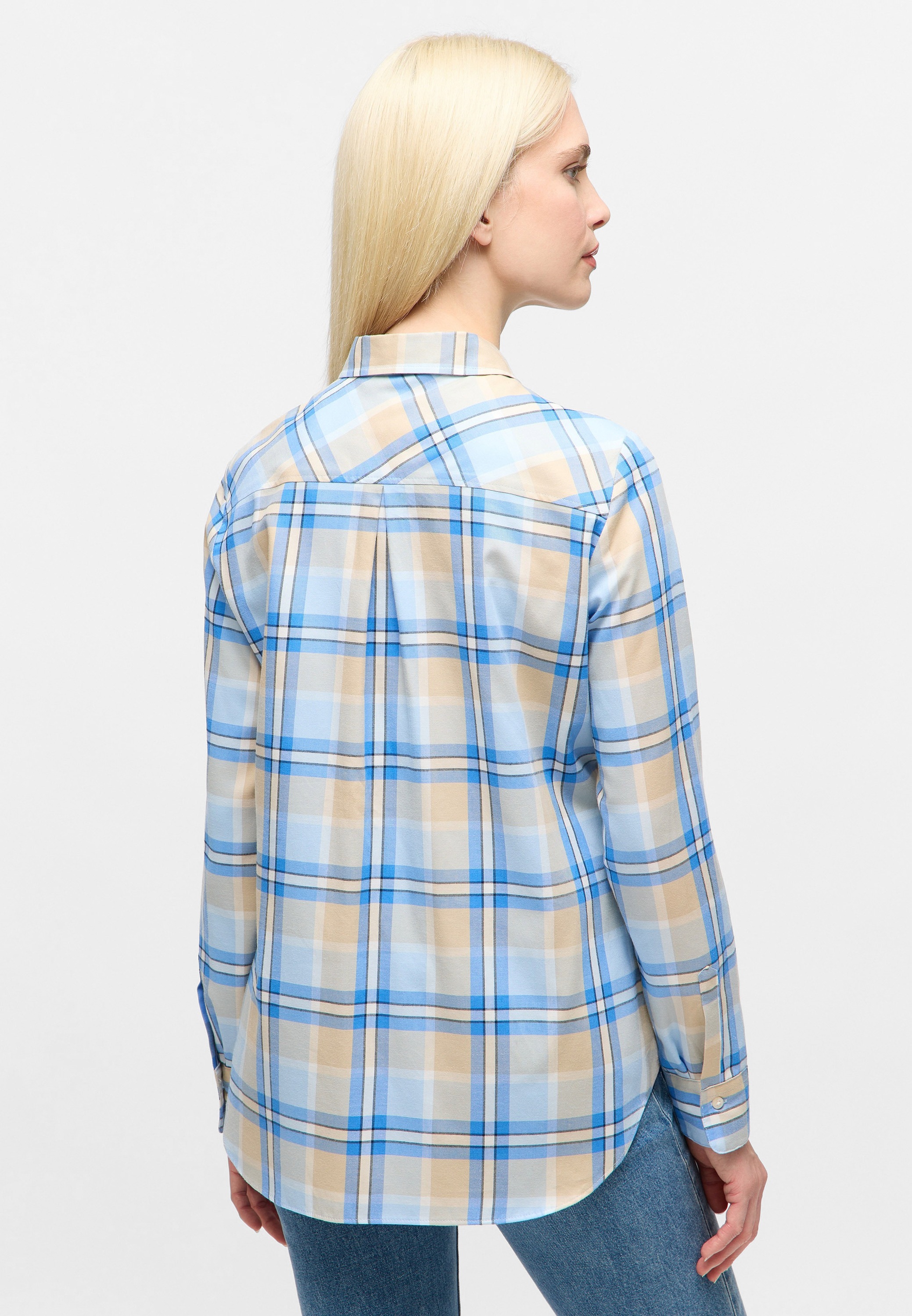 Eterna Hemdbluse "REGULAR FIT" EASY IRON (bügelleicht) günstig online kaufen