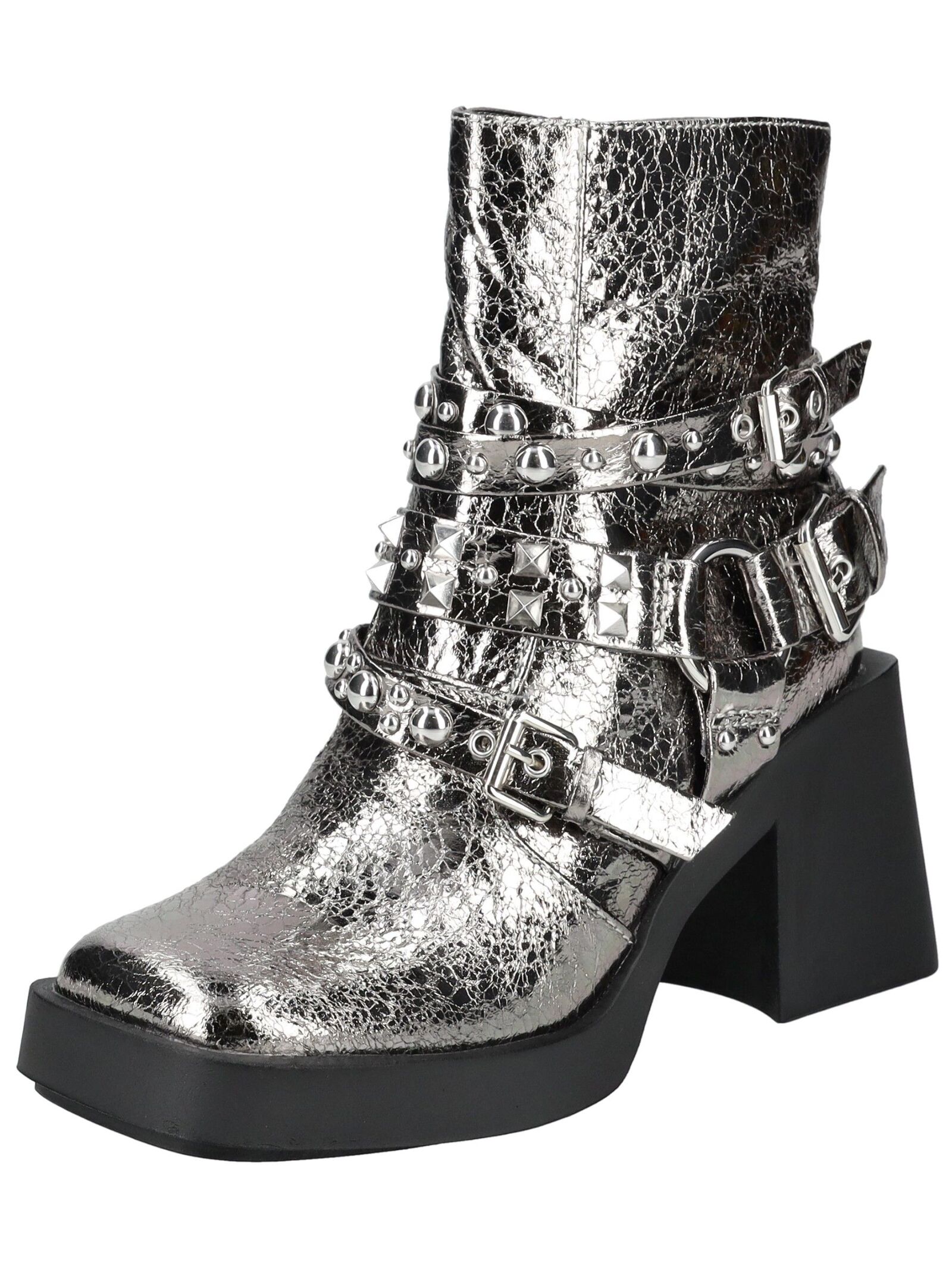 STEVE MADDEN High-Heel-Stiefelette "STEVE MADDEN Stiefelette Lederimitat"