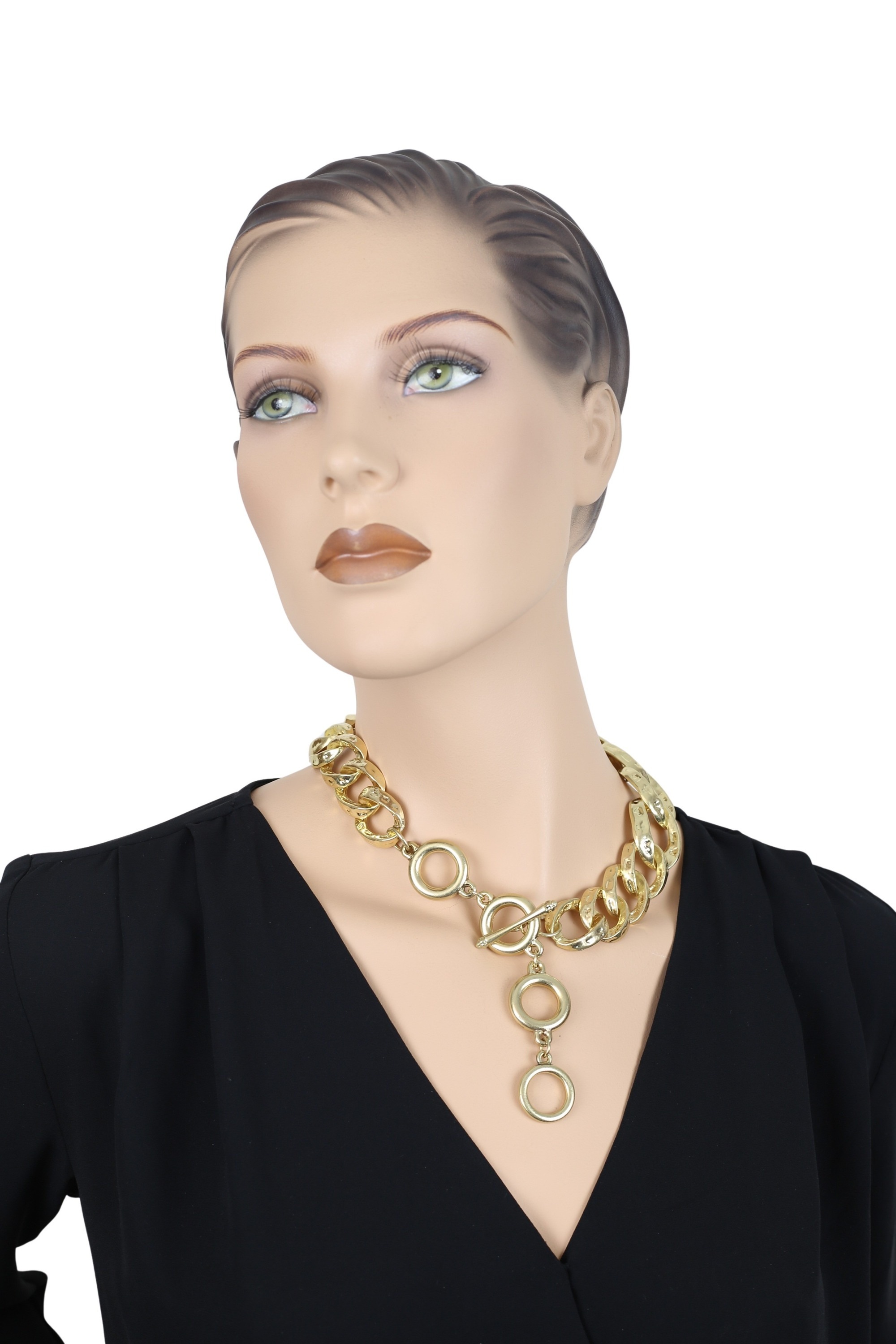 COLLEZIONE ALESSANDRO Kette mit Anhänger »GlamChain«, Statementkette mit großen Gliedern