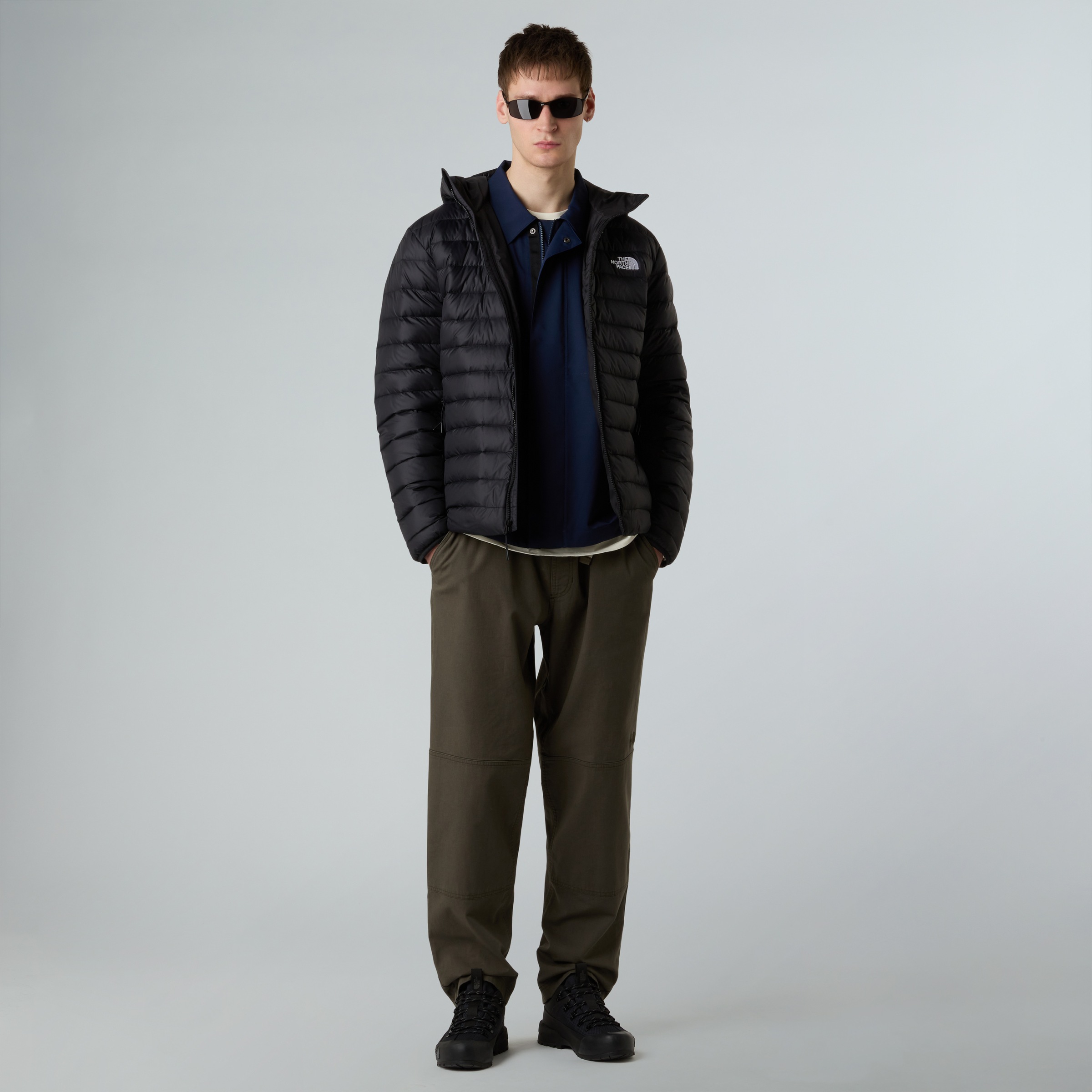 The North Face Daunenjacke »M CLASSIC DOWN HOODED JACKET«, (1 St.), Daunenfüllung, sehr warm, wetterfest