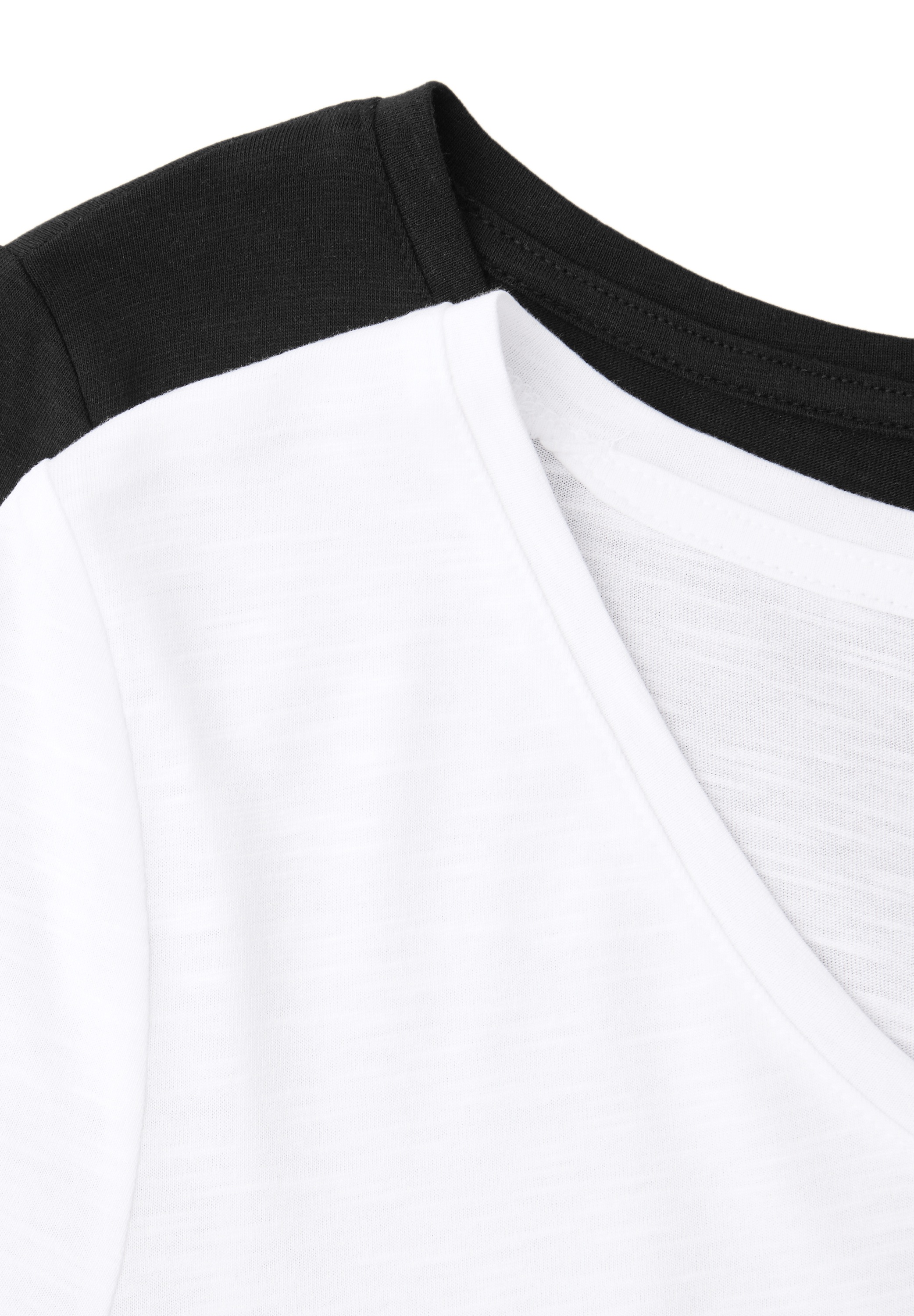 Street One Gerda T-Shirt Weiß/Schwarz 36 7
