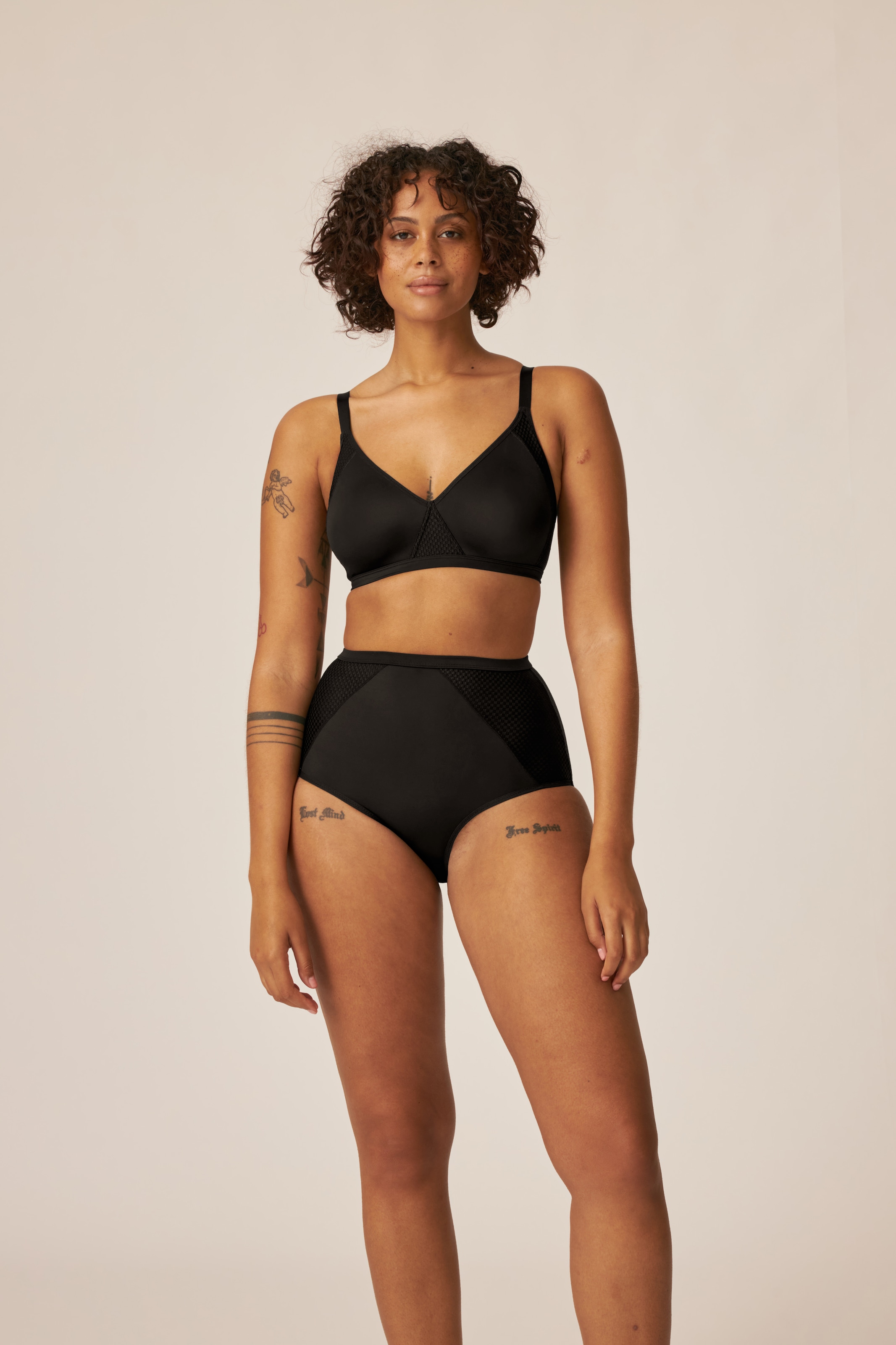 Naturana Bügelloser BH »Modern Minimizer« verstellbare Träger, ohne Bügel, feminin, bequem
