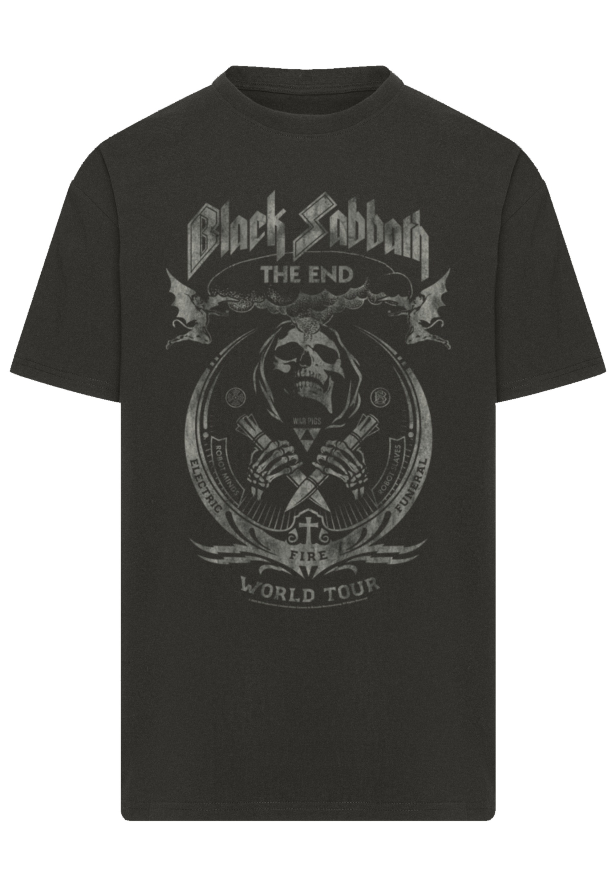 F4NT4STIC T-Shirt "Black Sabbath The End World Tour", Premium Qualität günstig online kaufen