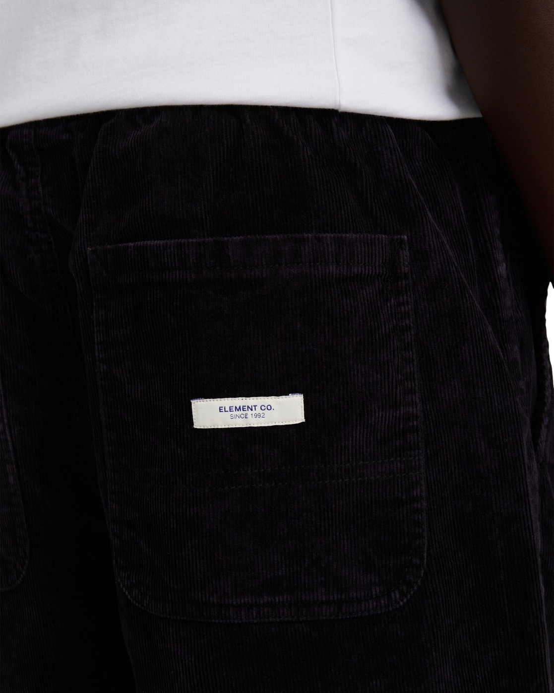 Element Big Bermuda Shorts Vintage Corduroy Black XL 3