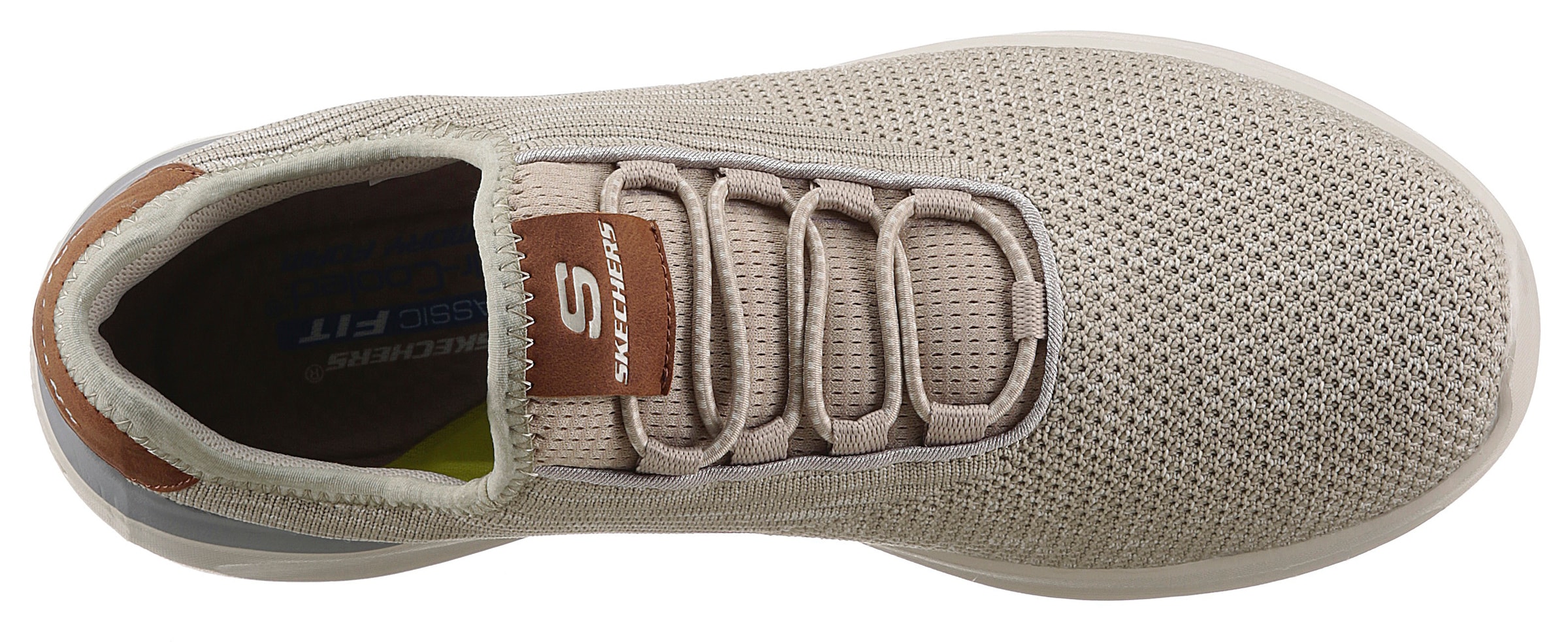 Skechers Slip-On Sneaker »LATTIMORE-CORINGA«, Slipper, Freizeitschuh mit Gummizug
