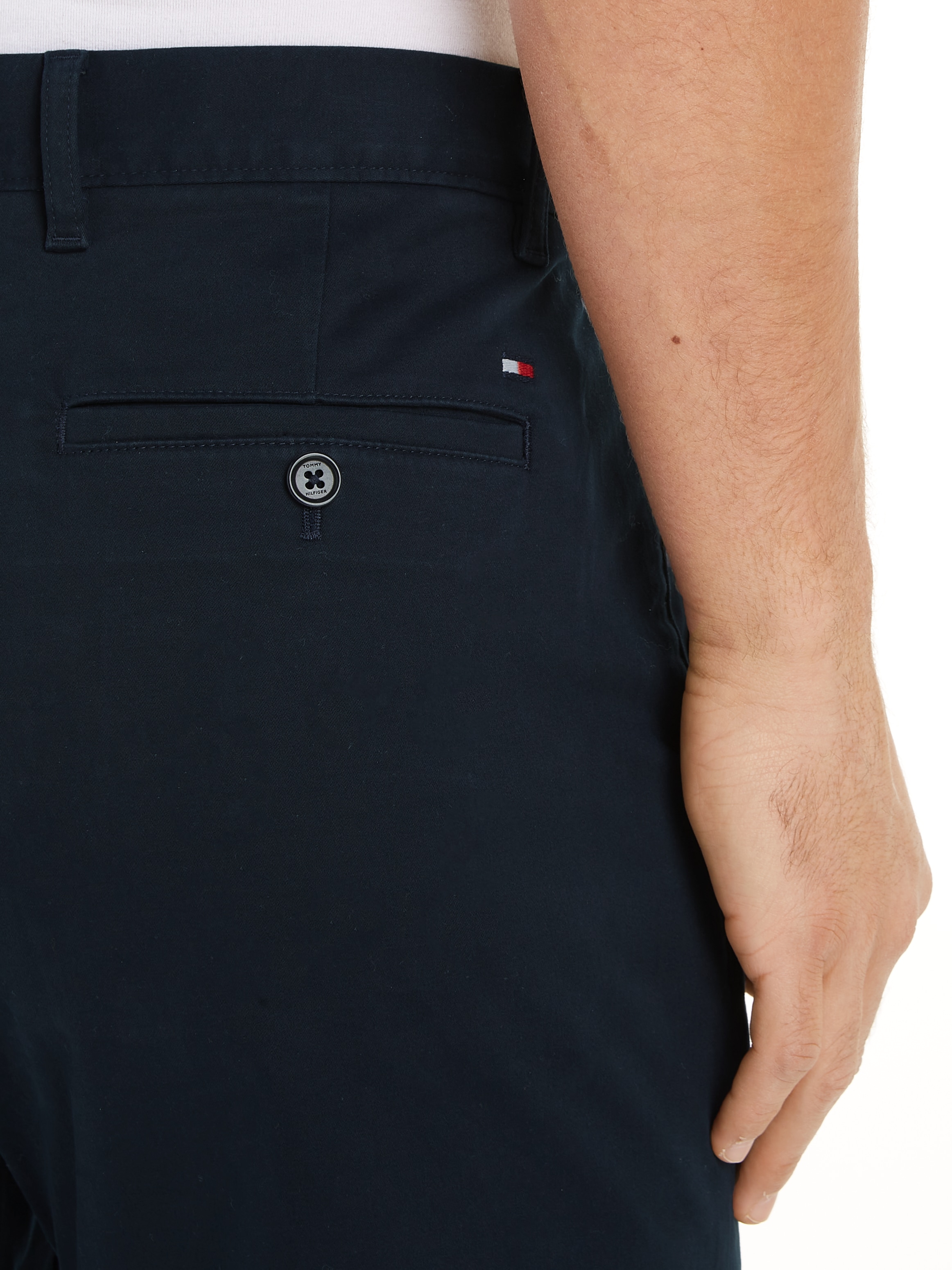 Tommy Hilfiger Chinohose »HARLEM CHINO SATIN«