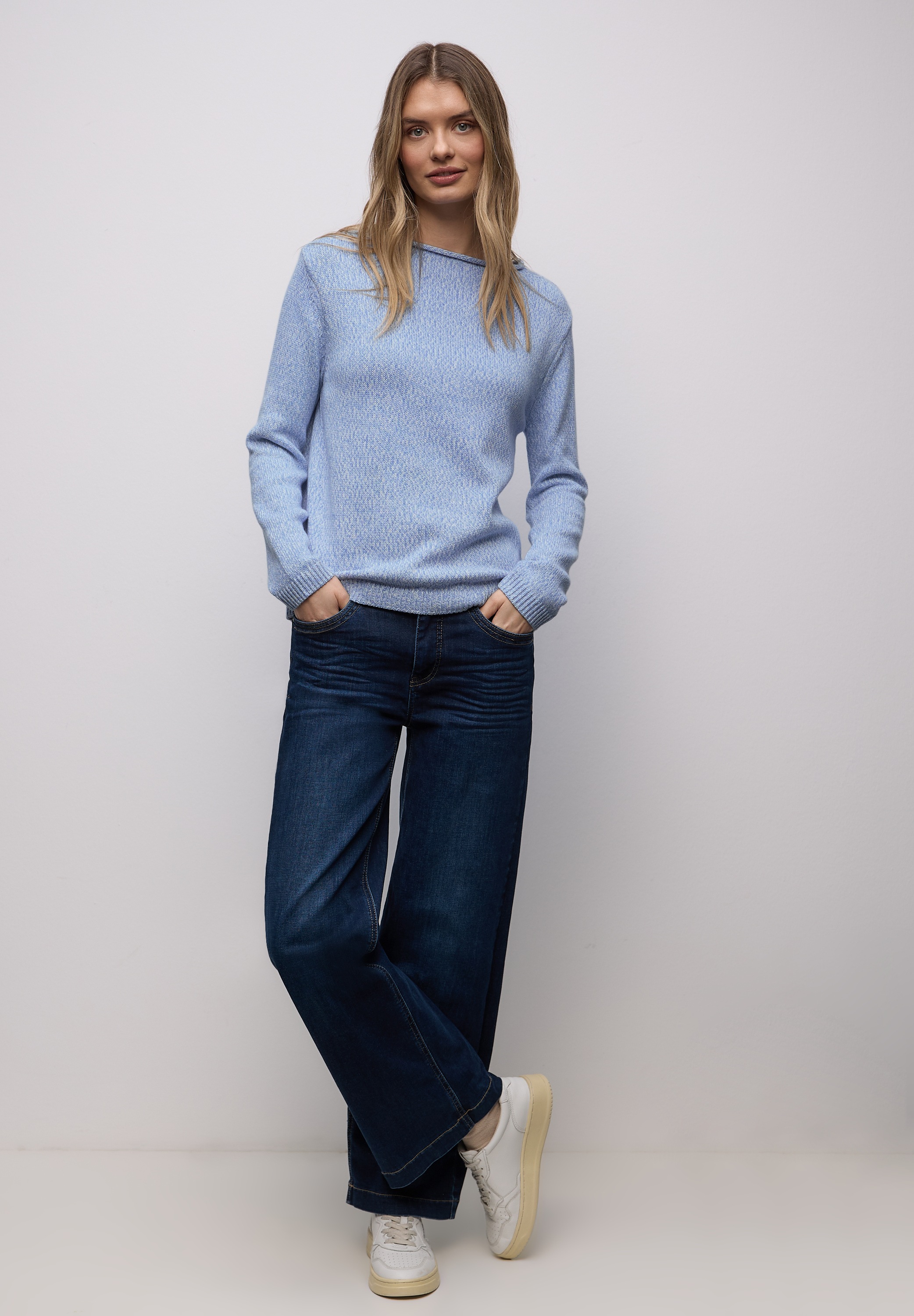 Street One Knit Pullover Blue 44 2