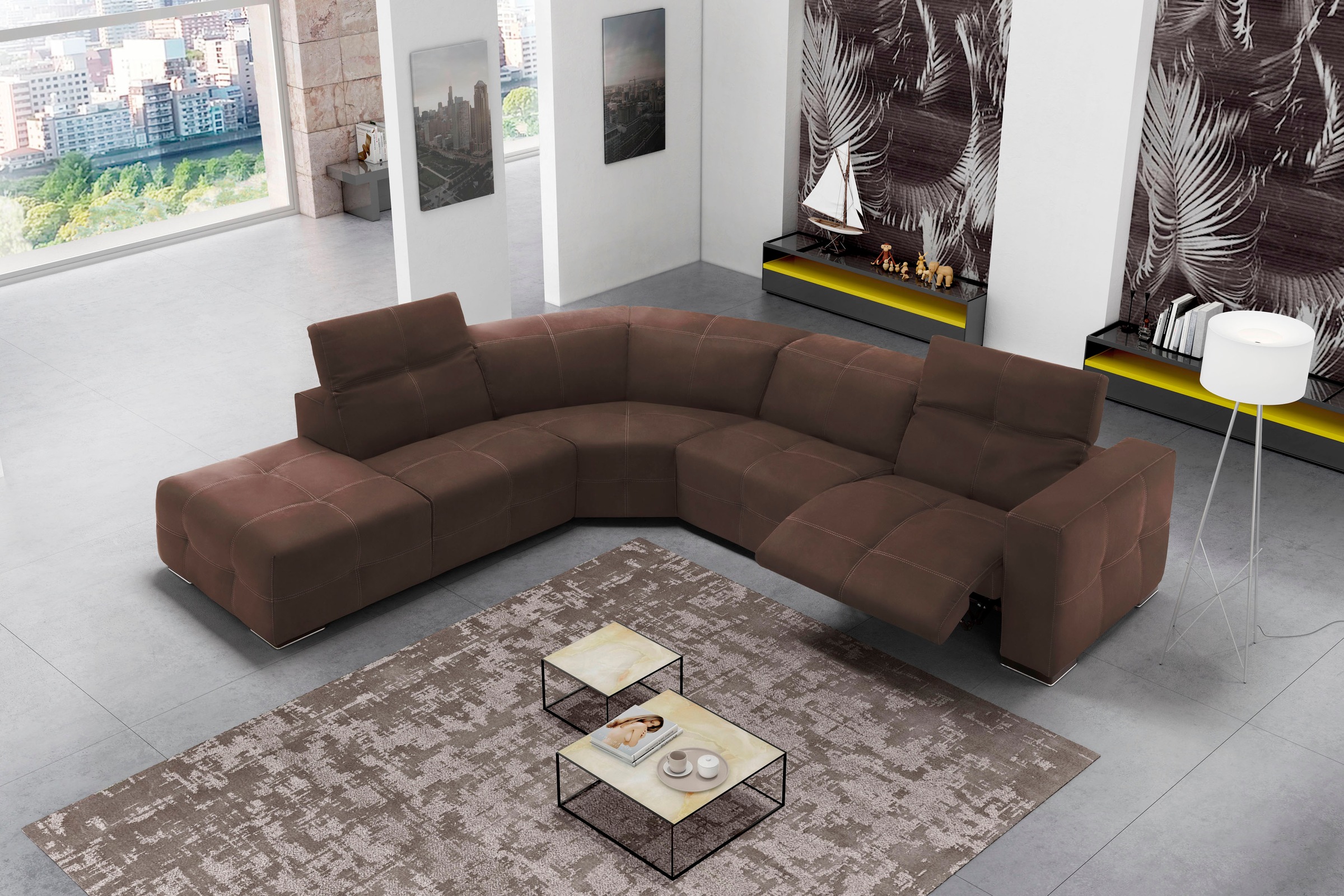 Egoitaliano Ecksofa "Sauvanne, Designsofa der Extraklasse, elegant und bequ günstig online kaufen