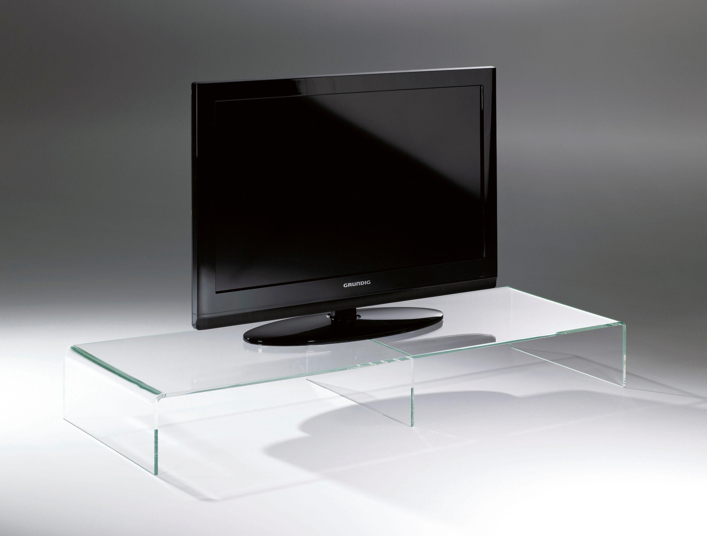Places of Style TV-Bank "Remus", aus Acrylglas in drei Farben und drei Breiten, Fernsehtisch