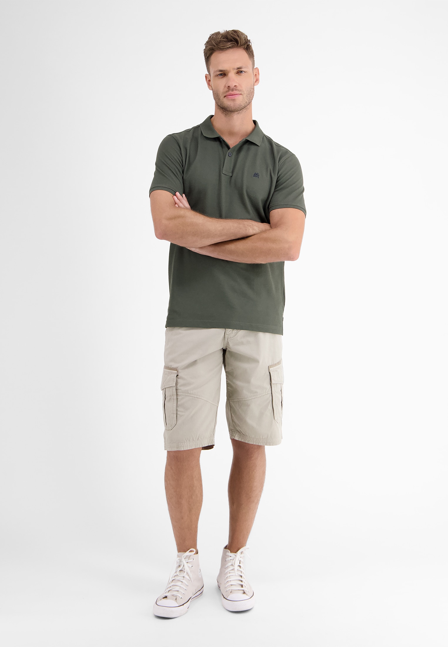 LERROS Poloshirt »LERROS Klassischer Polostyle in *Cool & Dry* Piquéqualität«