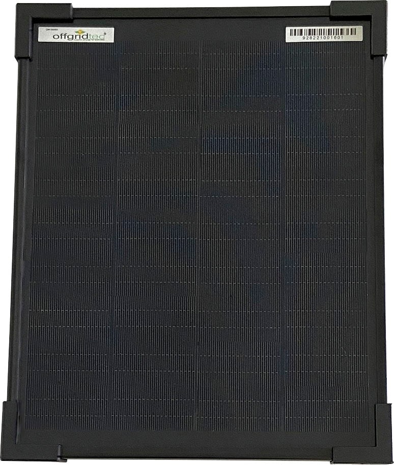 offgridtec Solarmodul "OLP 10W Solarpanel 12V Schindeltechnologie PERC", innovative PERC-Technologie