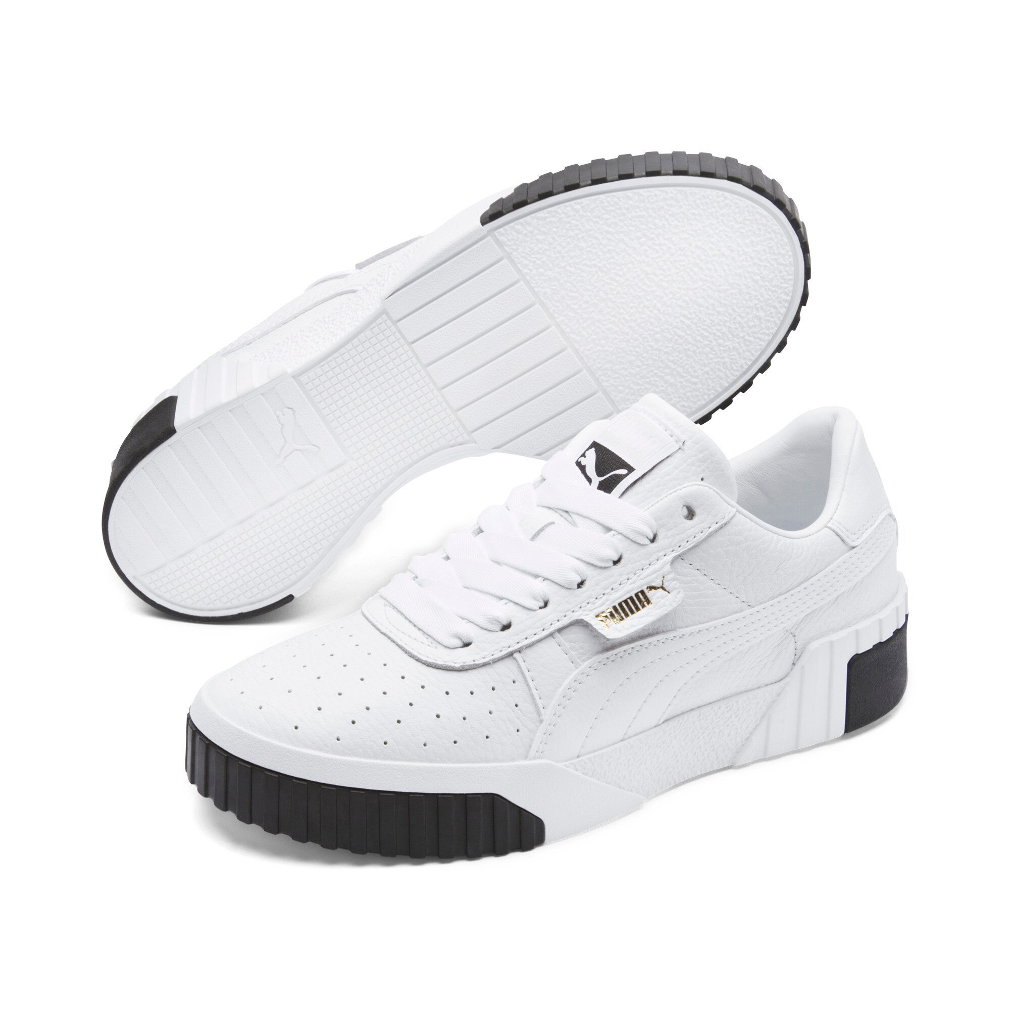 PUMA "CALI WNS" aus Leder, atmungsaktiv, mit SOFTFOAM+ Dämpfung