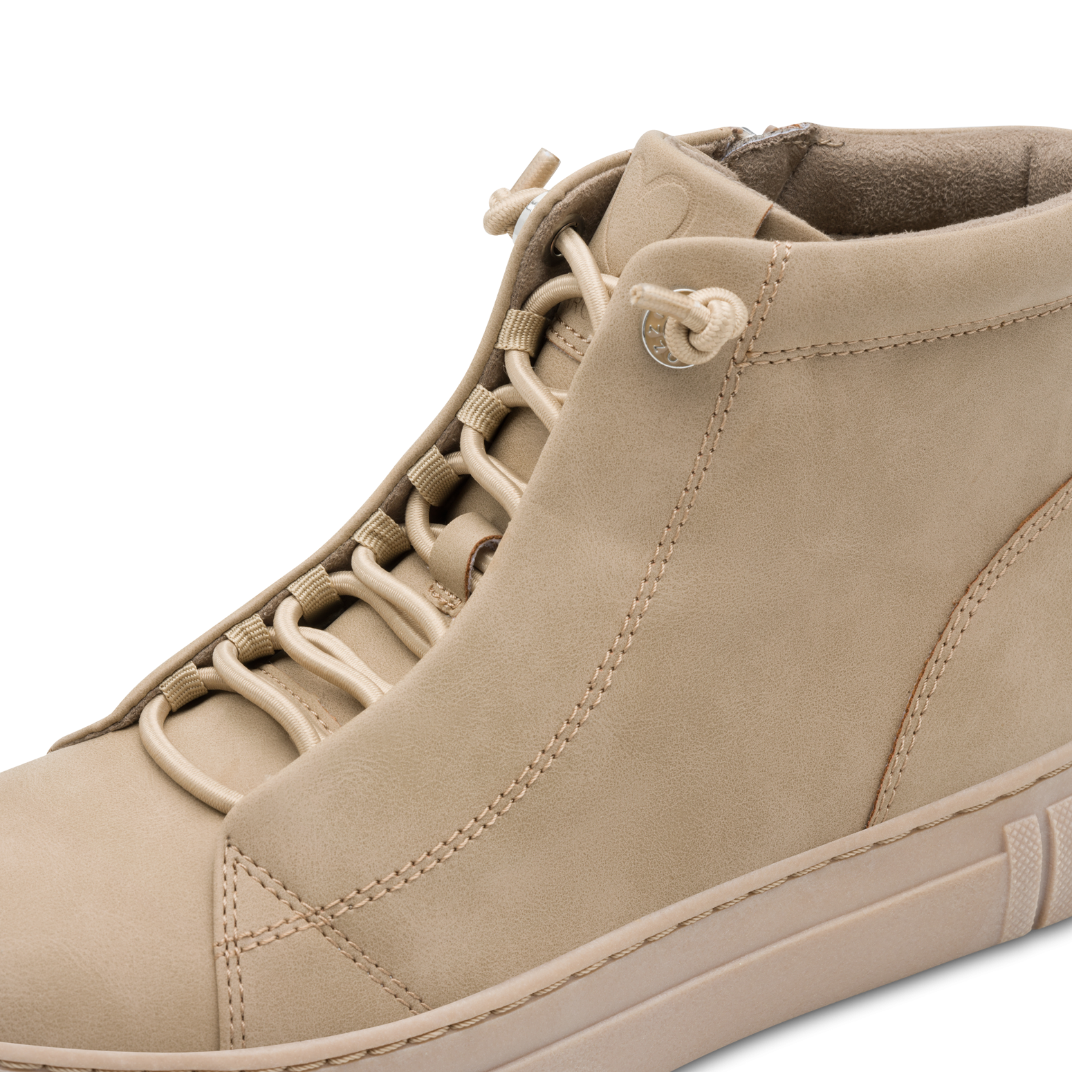 MARCO TOZZI Sneaker, Plateau, Boots, High Top-Sneaker mit elastischem Schnürsenkeln