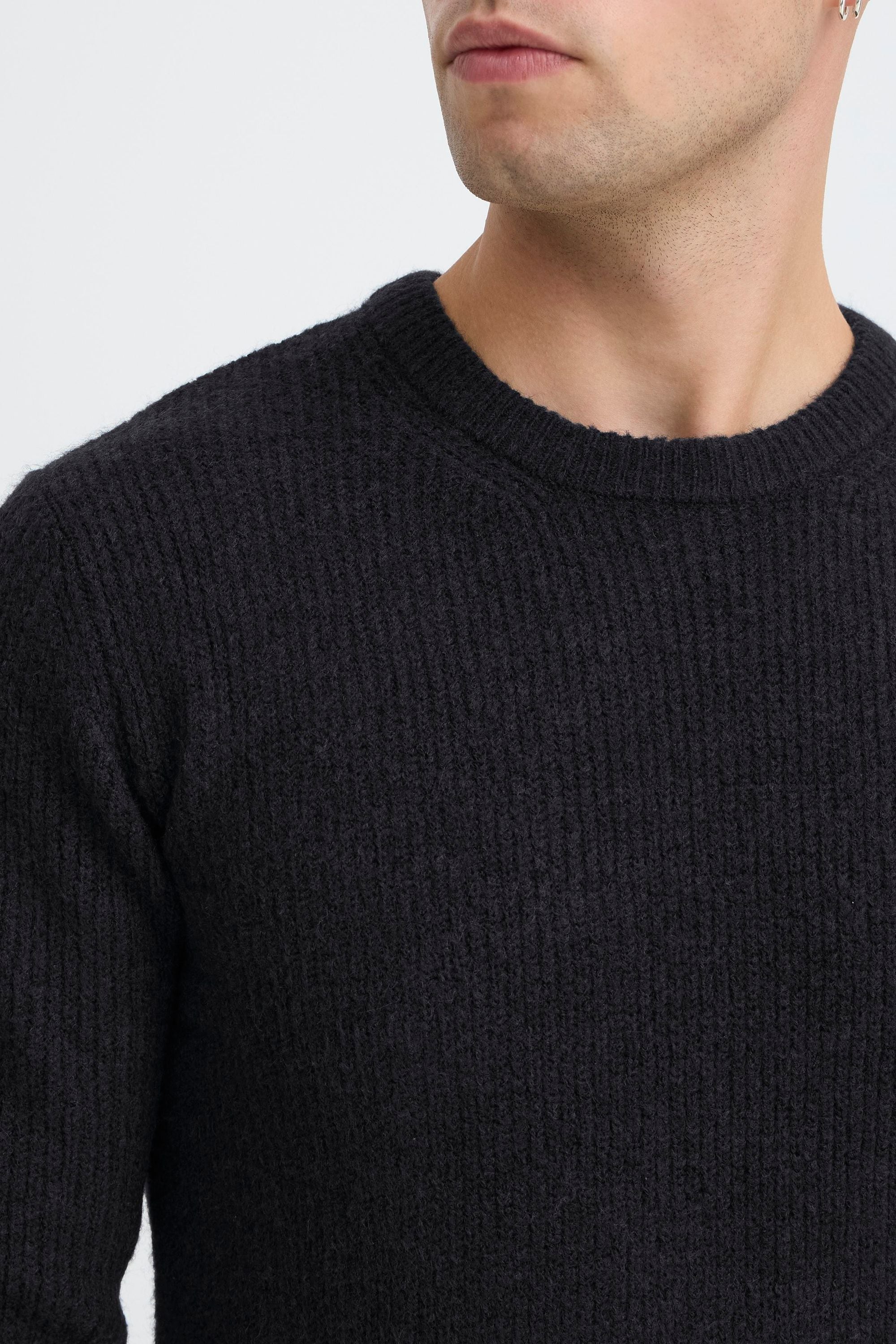 Indicode Strickfleece-Pullover »Strickpullover IDBratram«