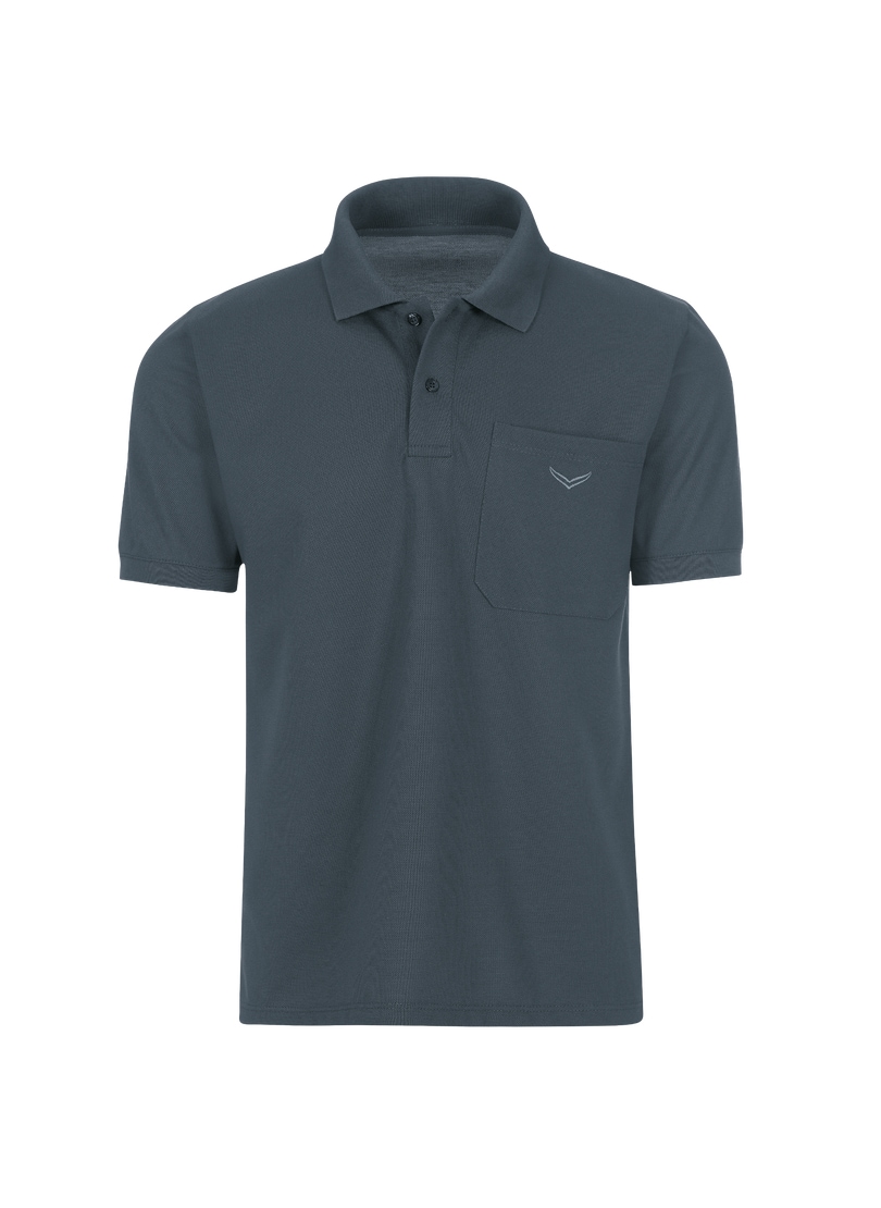 Trigema Poloshirt "TRIGEMA Polohemd mit Brusttasche" 1 Stk. tlg. günstig online kaufen