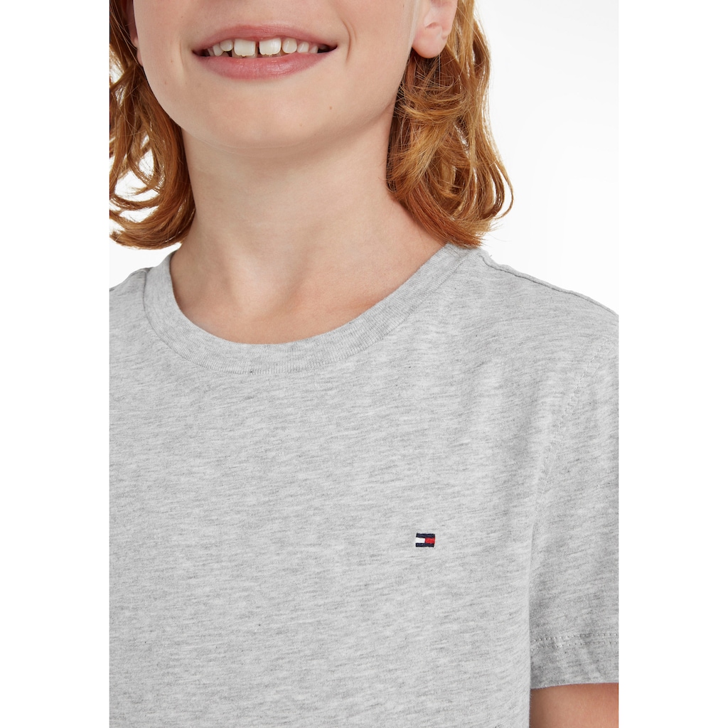 Tommy Hilfiger T-Shirt »BOYS BASIC CN KNIT«