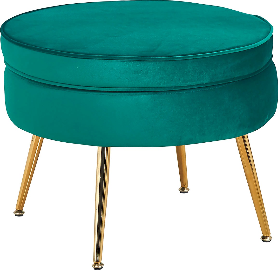 SalesFever Polsterhocker "Calm Gepolsterter Hocker mit Charme", mit hohem S günstig online kaufen
