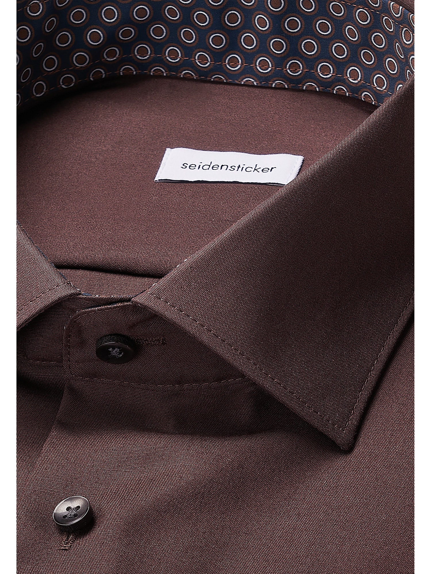 seidensticker Businesshemd »Schwarze Rose«, Slim 1/1 Kentkragen Uni