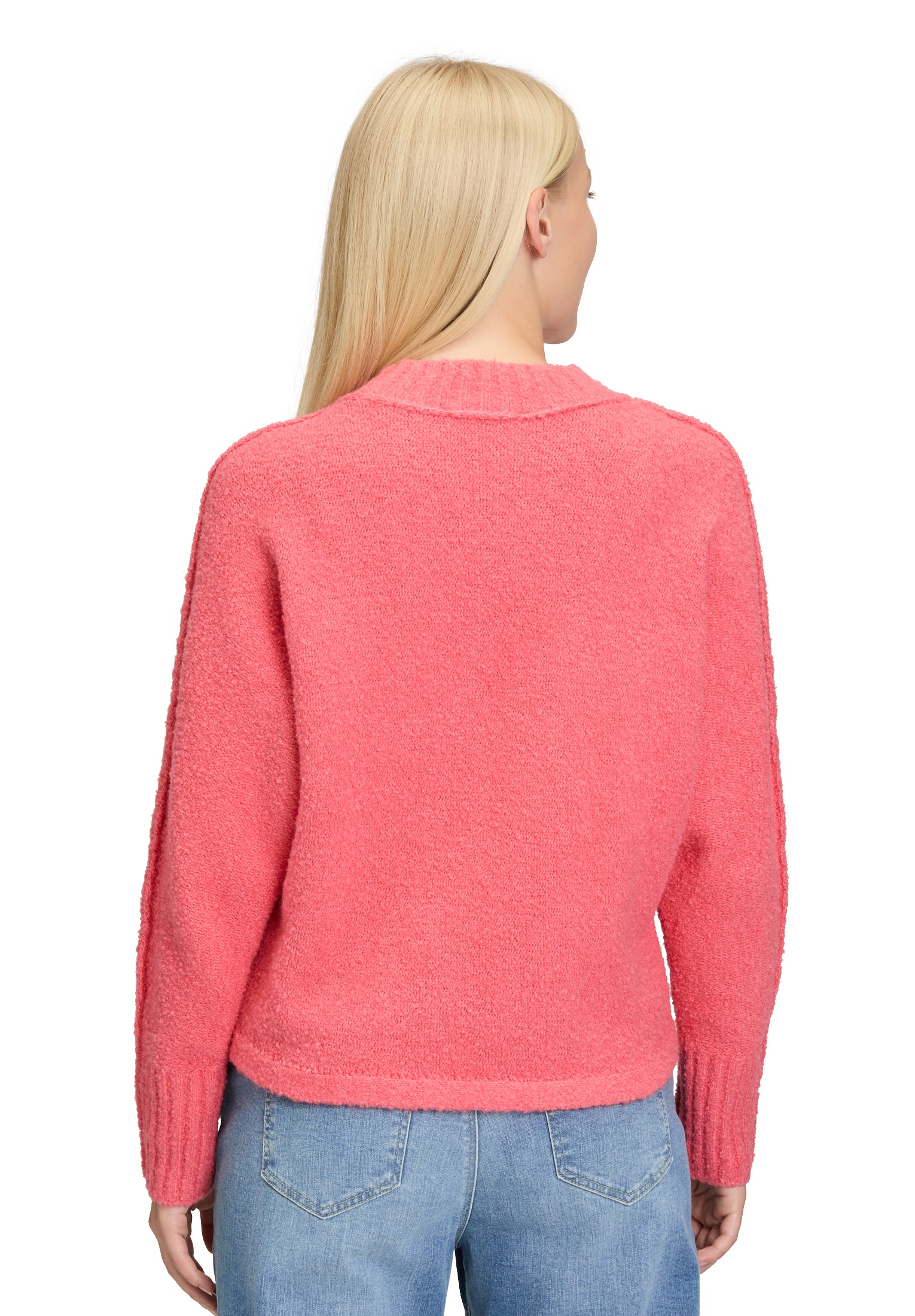 Cartoon Strickpullover »Cartoon Damen Strickpullover mit Fledermausärmeln«, (1 tlg.)