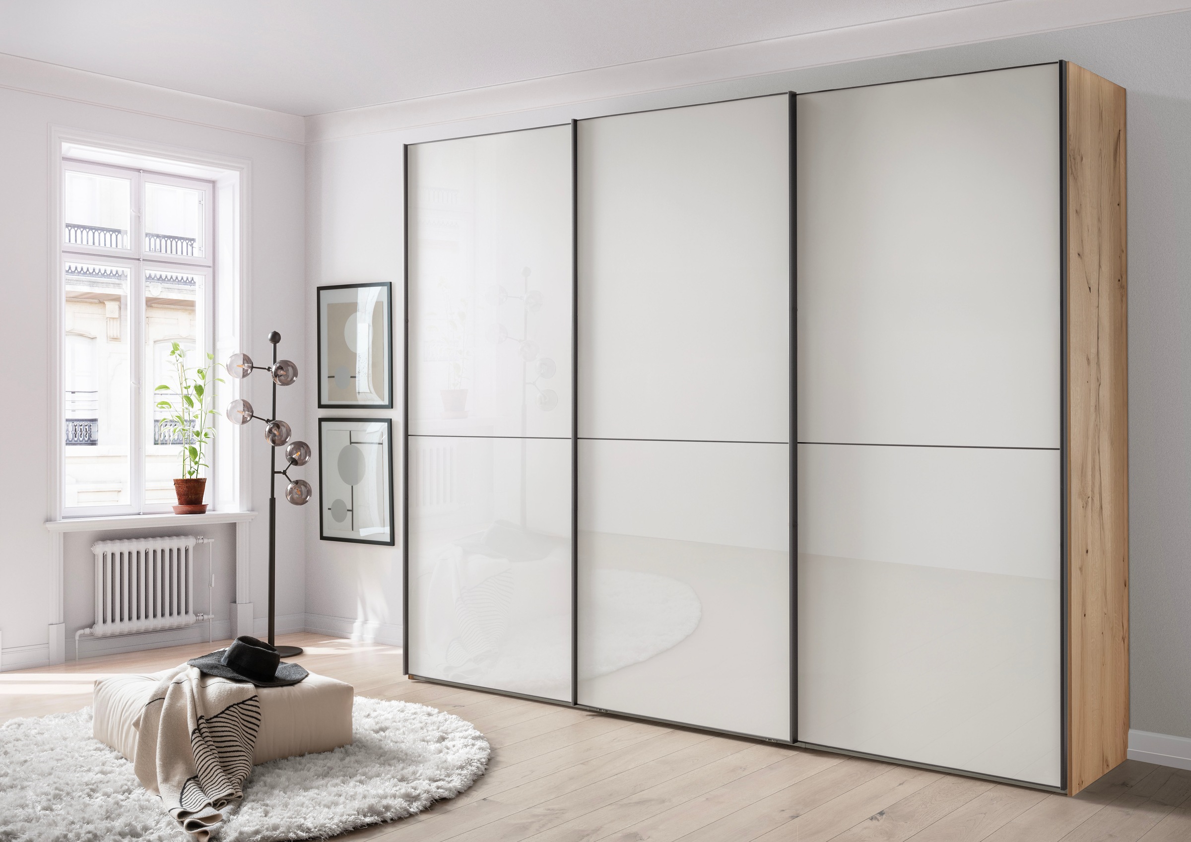 WIEMANN Schwebetürenschrank "Phoenix, Made in Germany, modernes Design, Hig günstig online kaufen