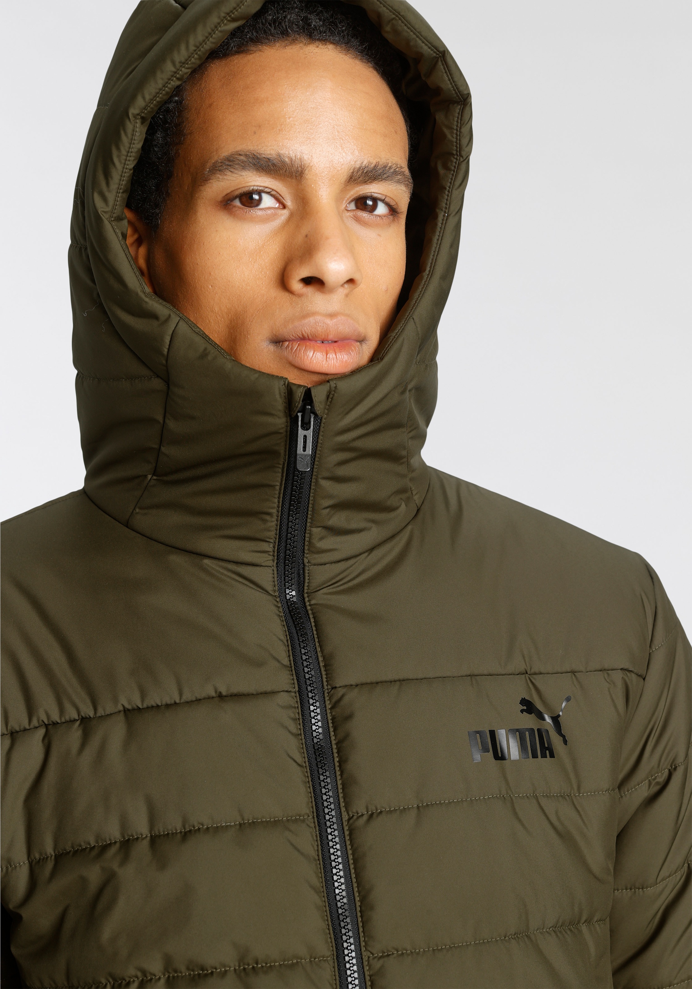PUMA Steppjacke »ESS Hooded Padded Jacket« für BAUR