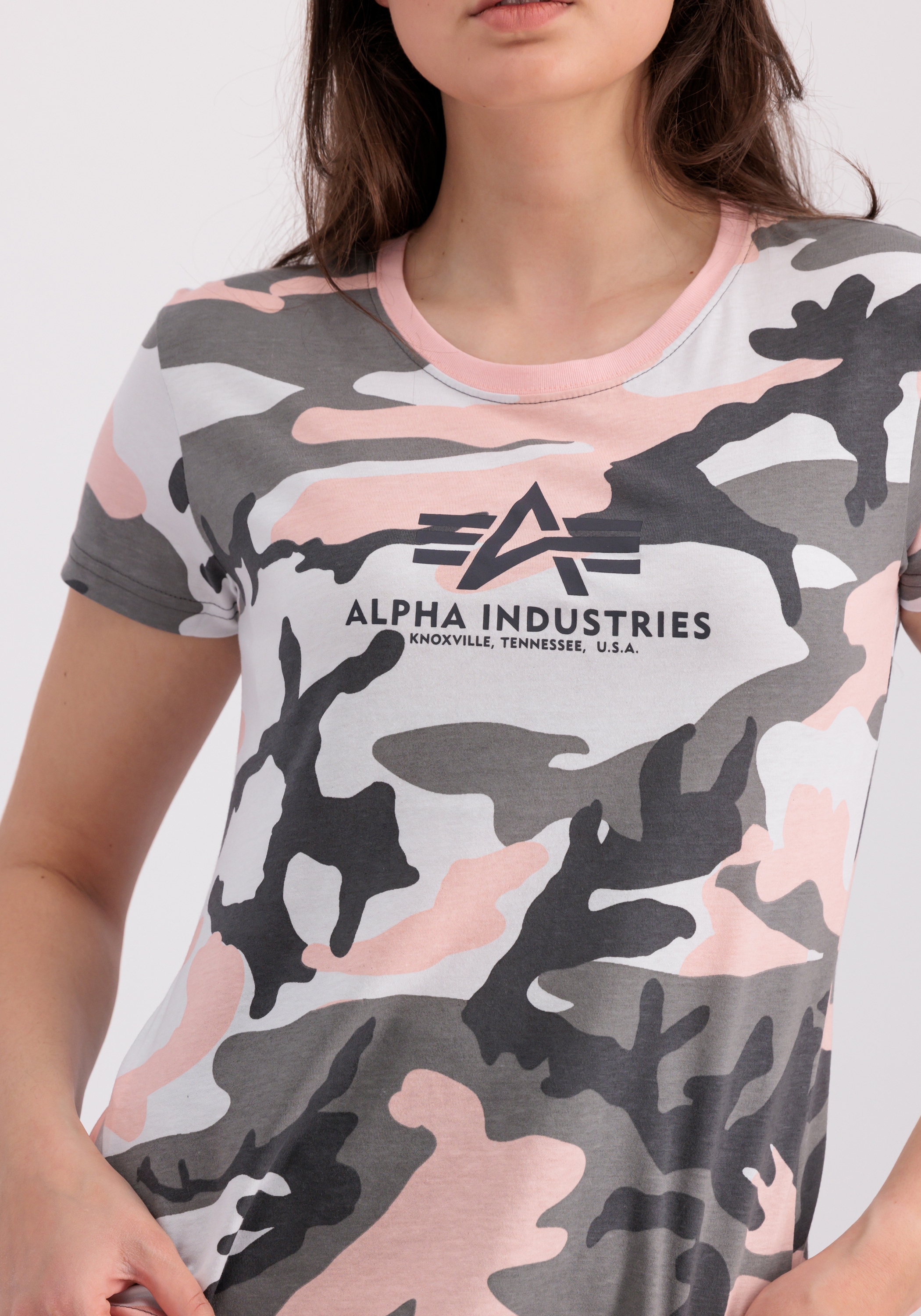 Alpha Industries T-Shirt »New Camo Basic T Wmn T-Shirt«