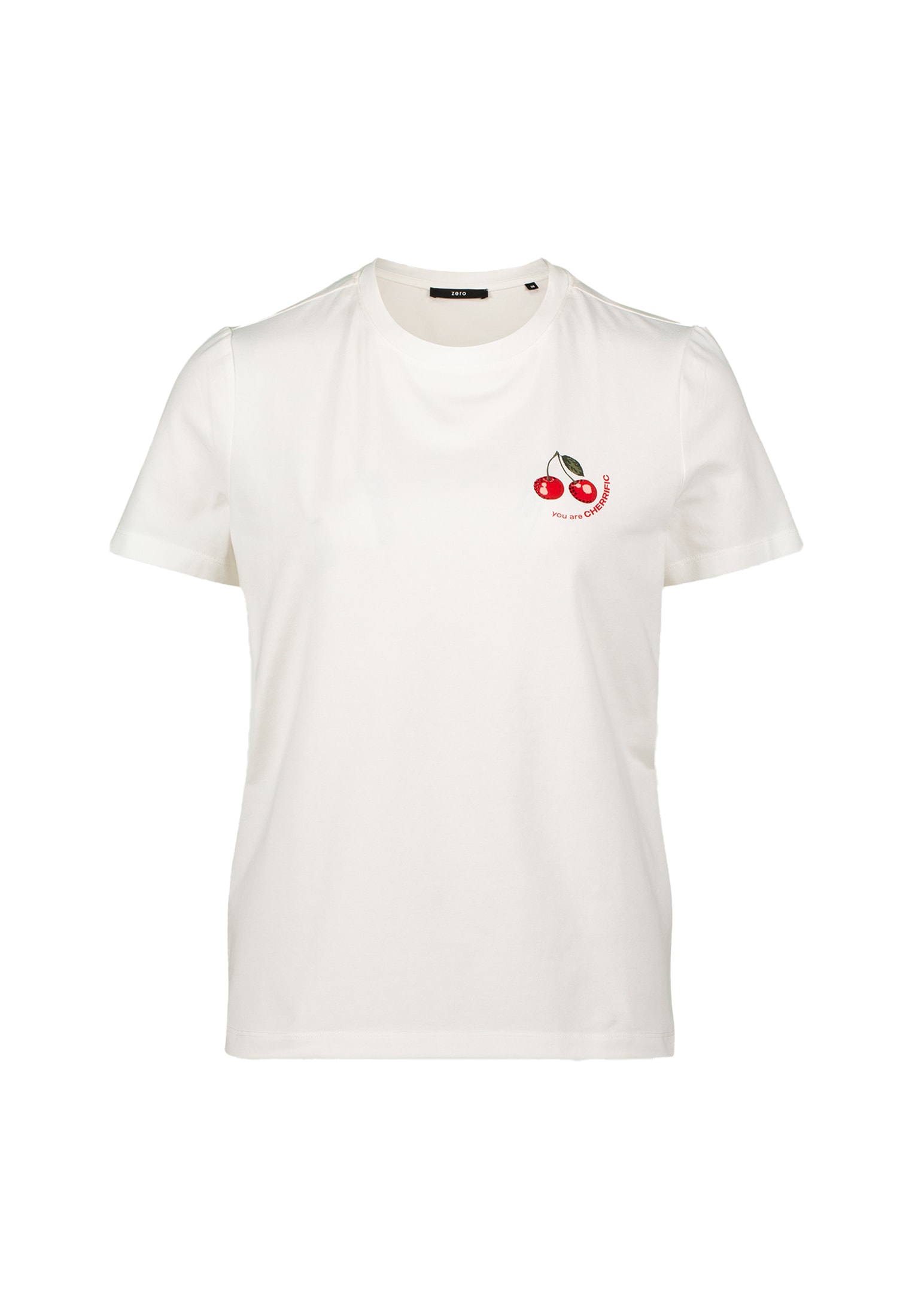 Zero Kurzarmshirt »zero Shirt mit Backprint«, (1 tlg.), weiteres Detail