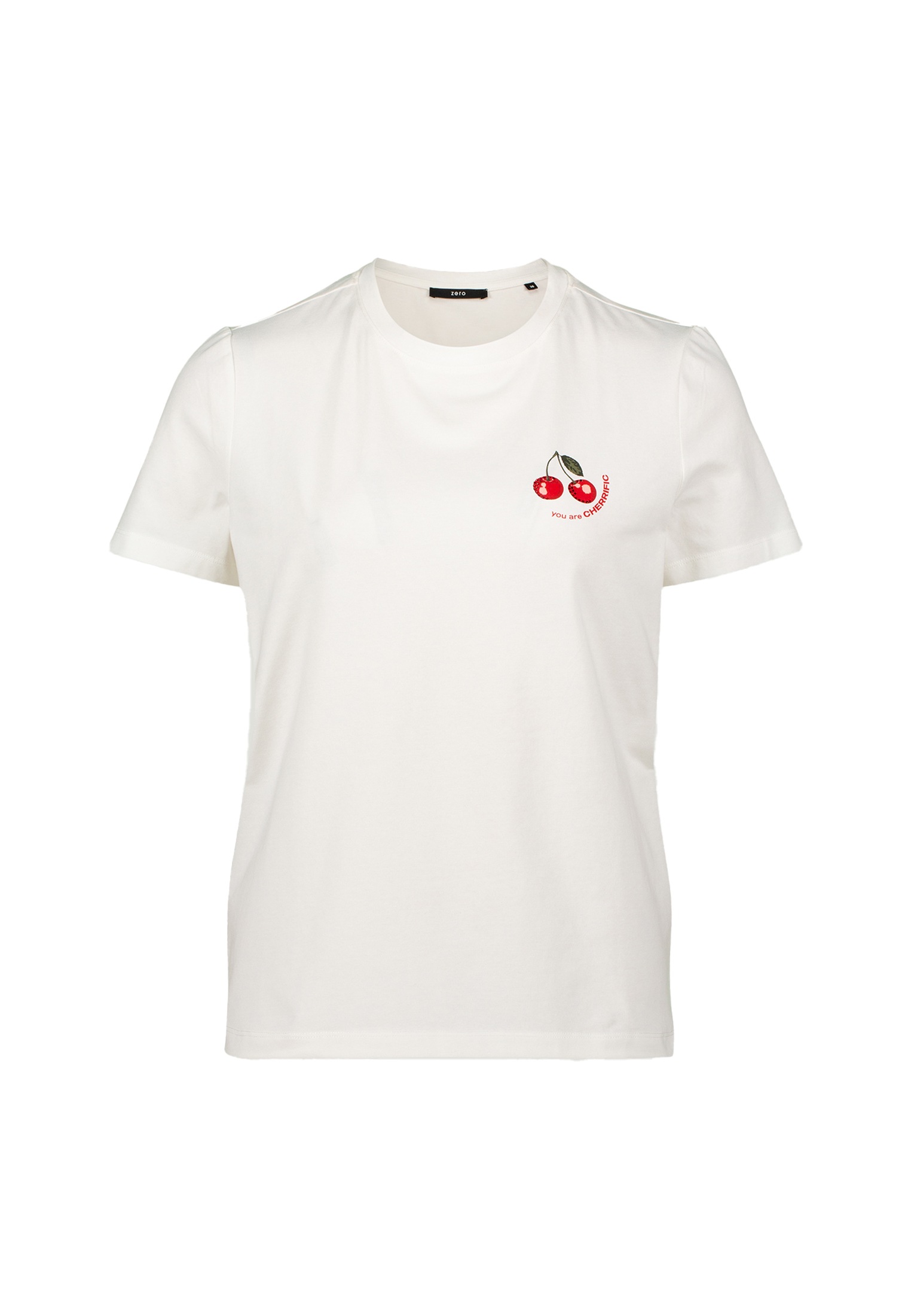 Zero Kurzarmshirt "zero Damen Shirt mit Backprint", (1 tlg.), weiteres Deta günstig online kaufen