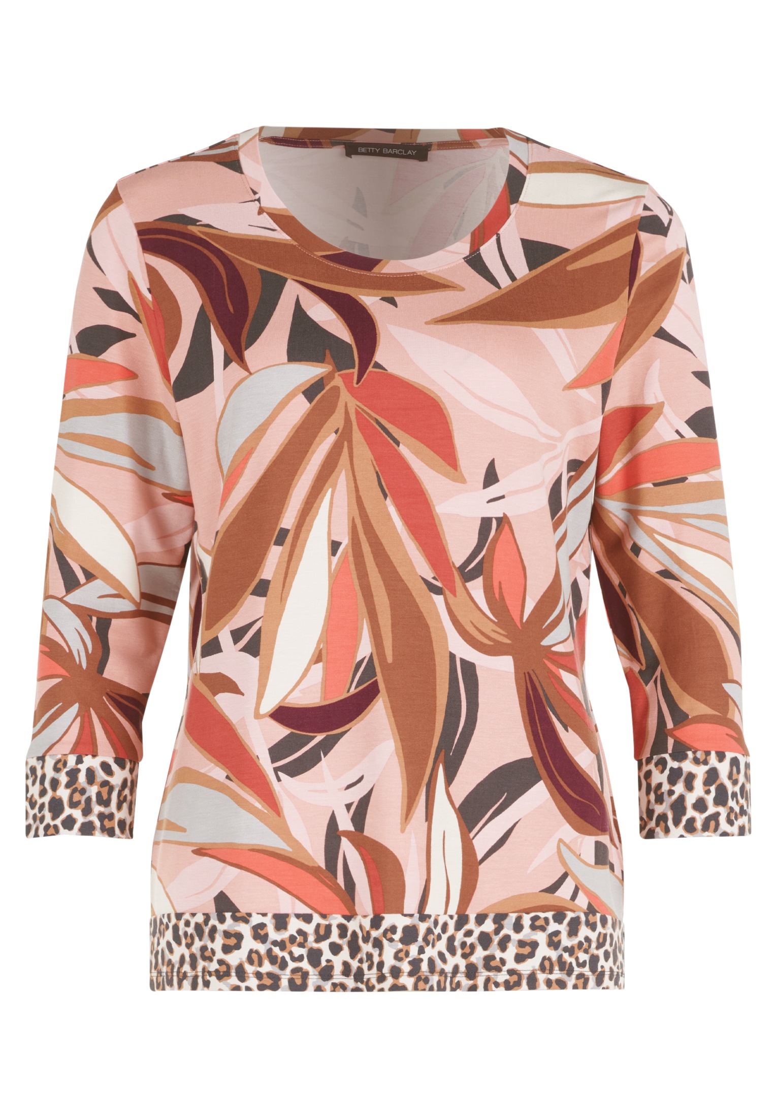 Betty Barclay 3/4-Arm-Shirt "Betty Barclay Basic Shirt mit Print", (1 tlg.) günstig online kaufen