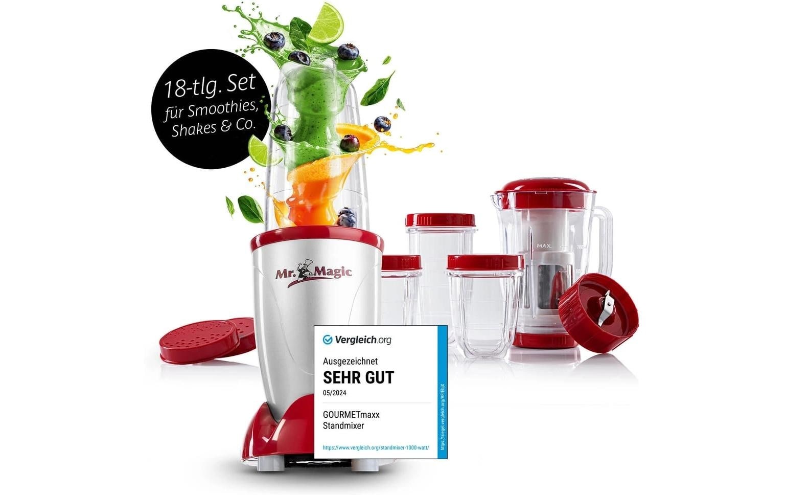 GOURMETmaxx Smoothie-Maker »Mr. Magic« 400 W
