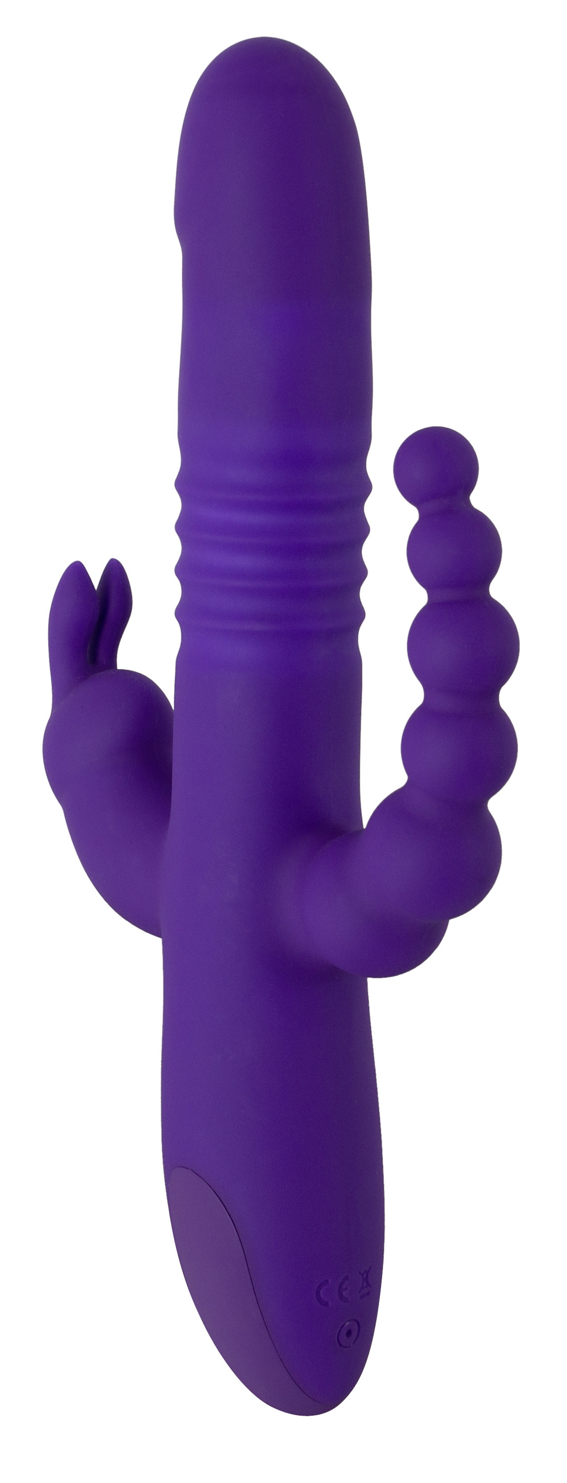 Sweet Smile Vibrator »Vib mit Stoßfunktion und Klitorisreizer Thrusting Pearl Triple«