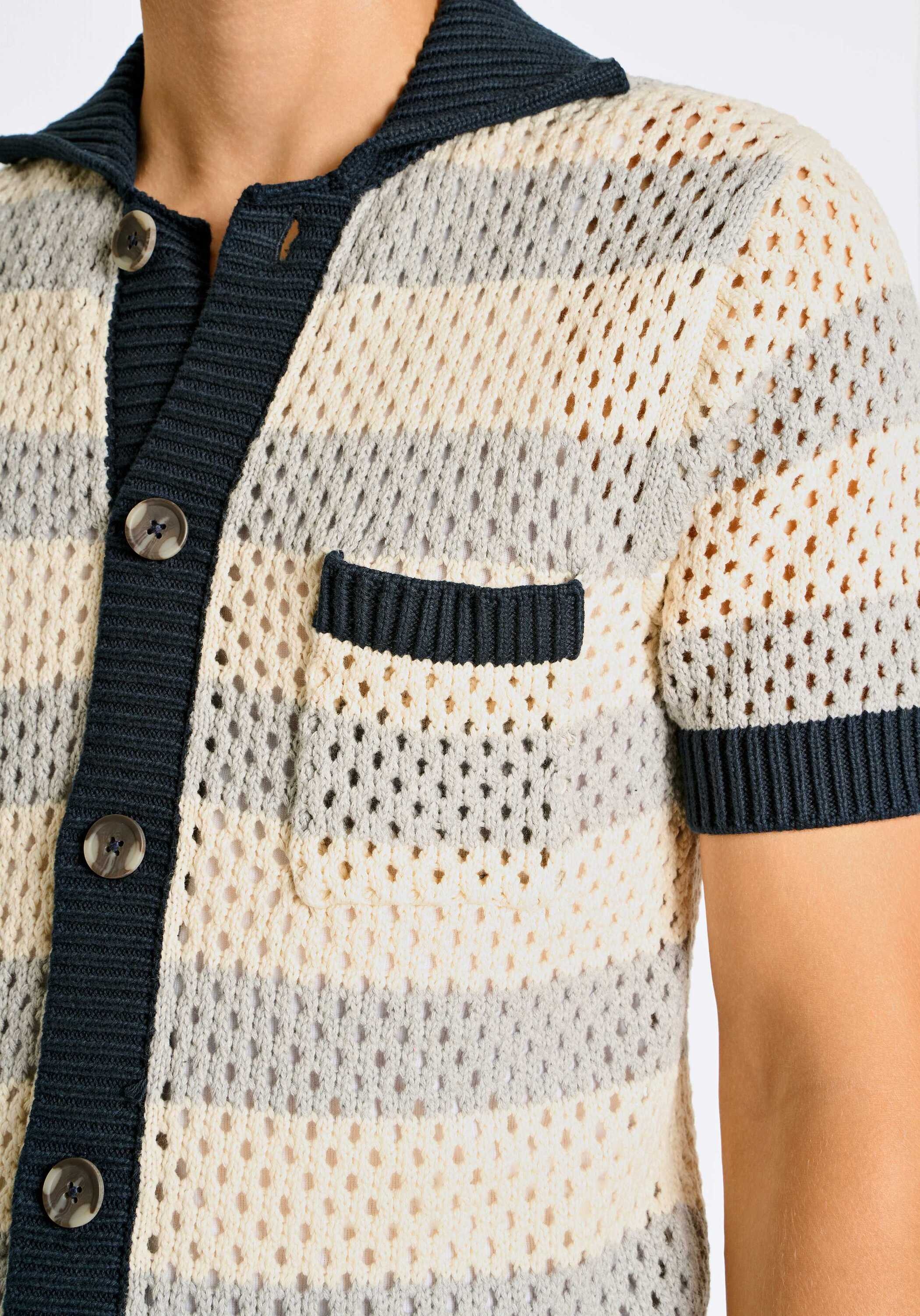 LINDBERGH Strickjacke »Lindbergh Cardigan Kurzarm«