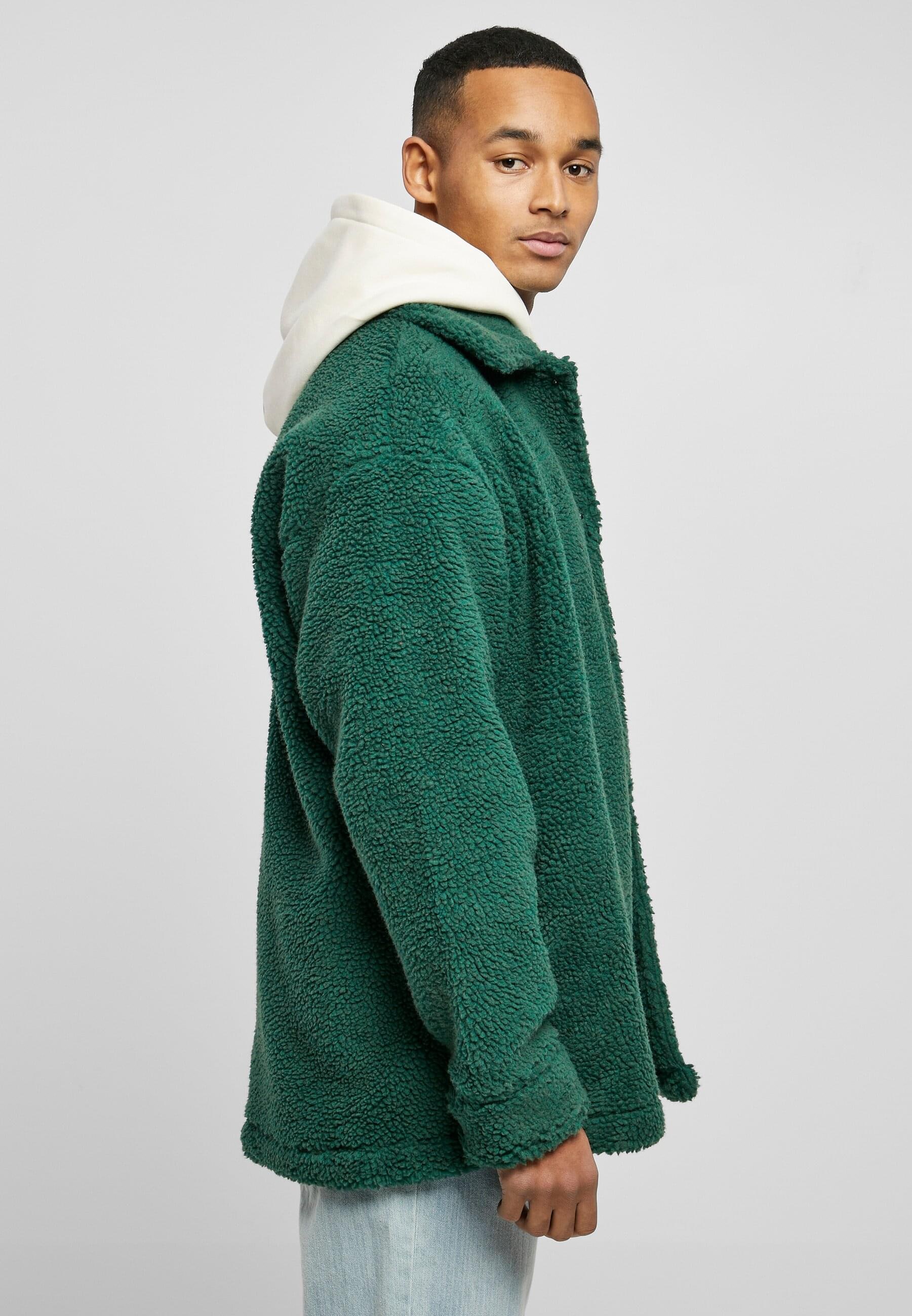Starter Black Label Winterjacke »Starter Black Label Herren Starter Sherpa Shirt Jacket«, (1 St.), ohne Kapuze