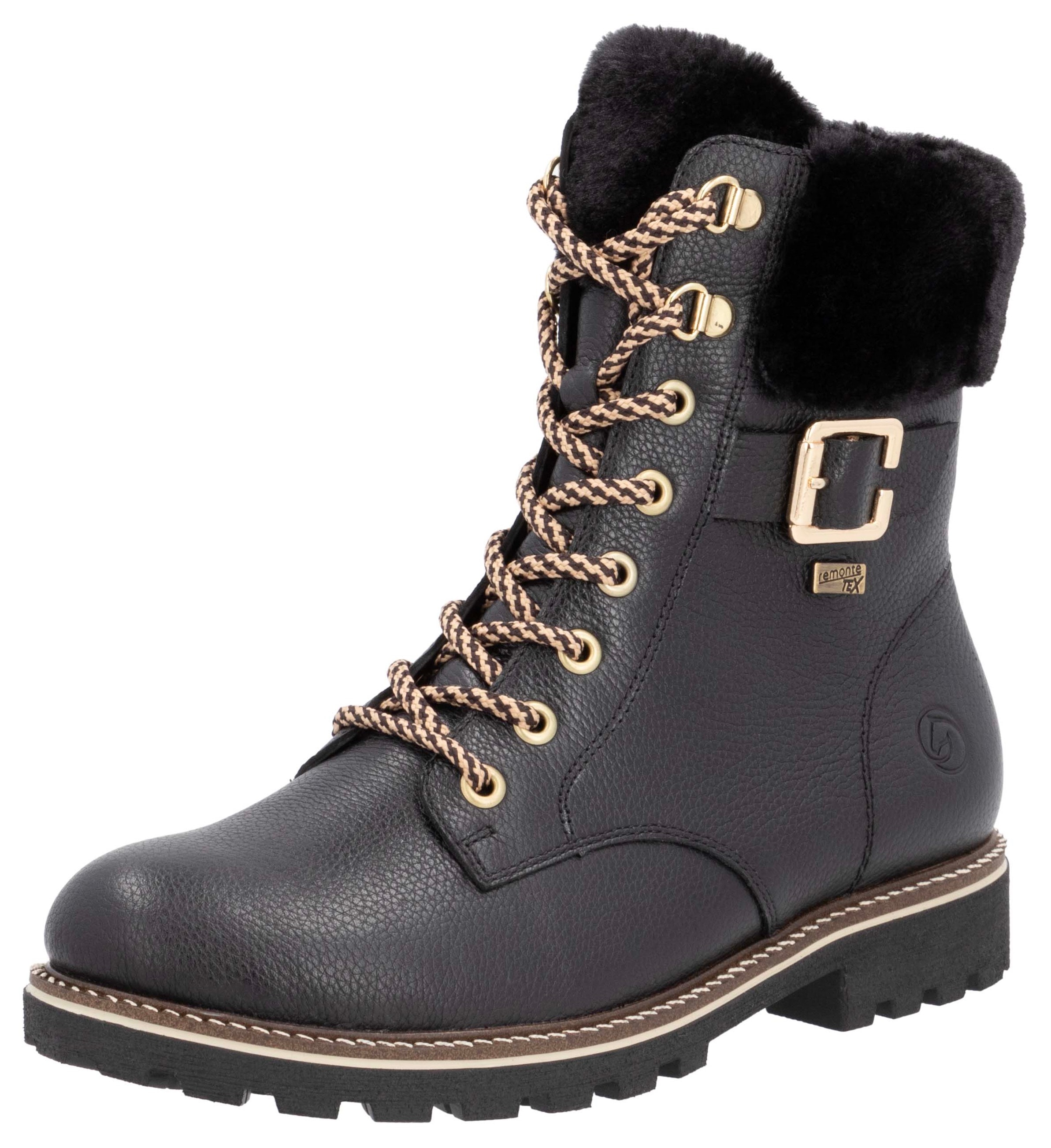 Remonte Winterboots "Elisabeth Hurley-Collection", Schnürboots, Outdoorschu günstig online kaufen