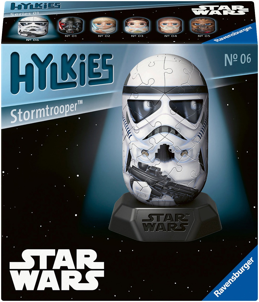 Ravensburger 3D-Puzzle »Star Wars Hylkies Sammelfigur #06 Stormtrooper«, Made in Europe