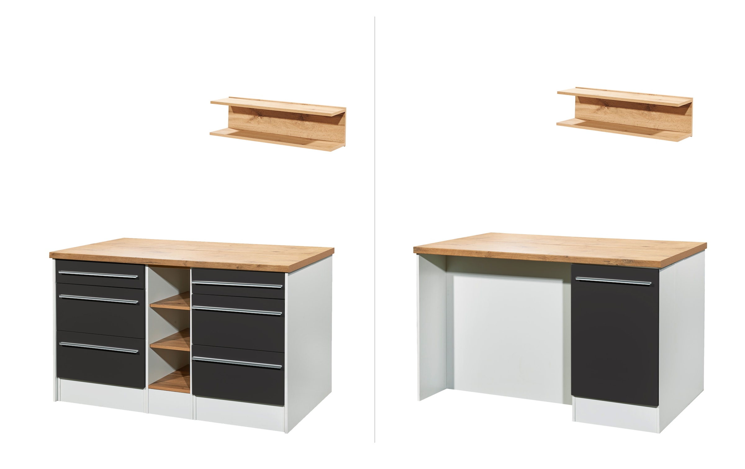 RESPEKTA Küchenzeile »Gabriel«, Breite 320/150 cm mit Soft-Close
