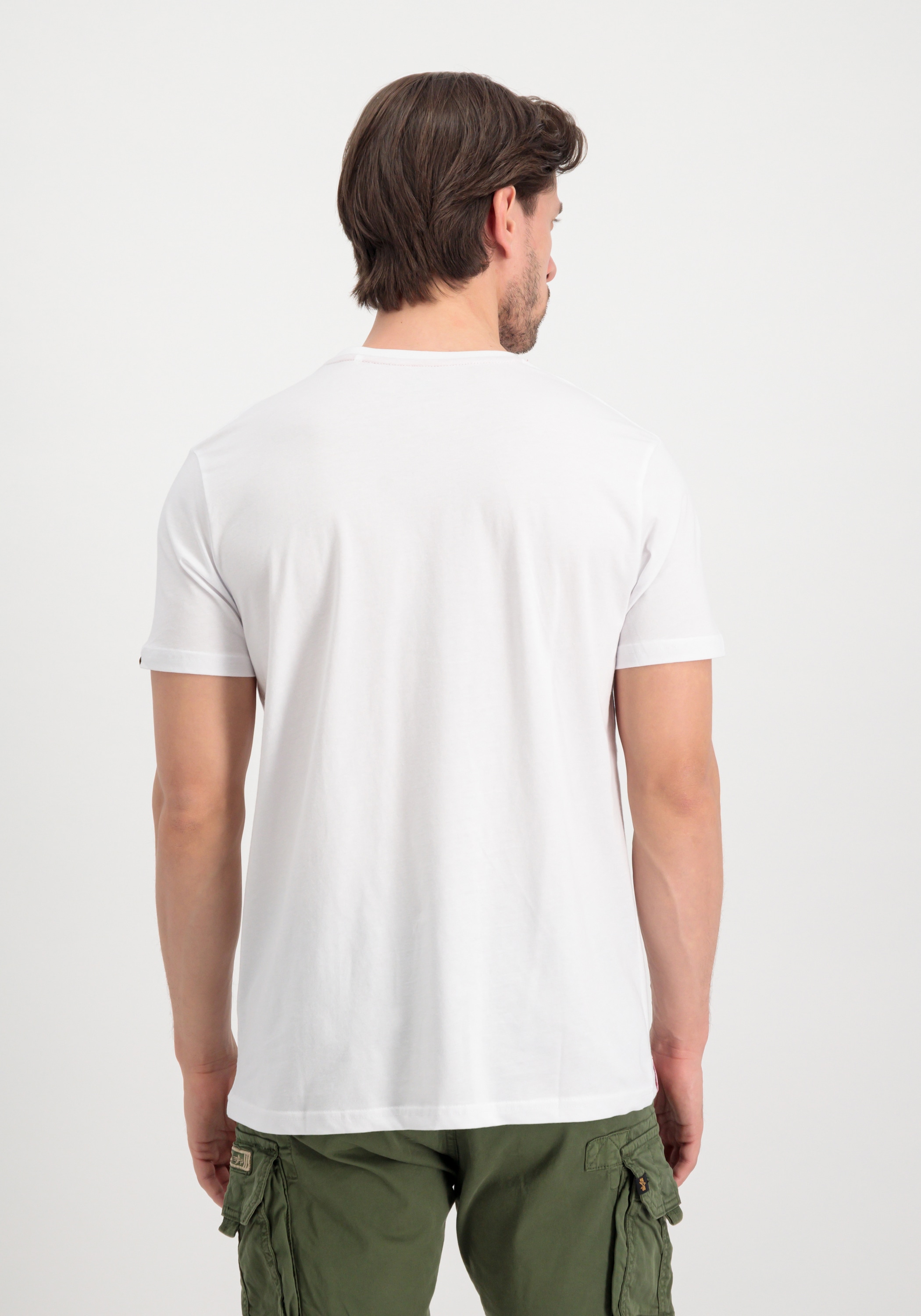 Alpha Industries T-Shirt »Alpha Industries Men T-Shirts &amp; Polos Alpha Block-Logo T« SV11499