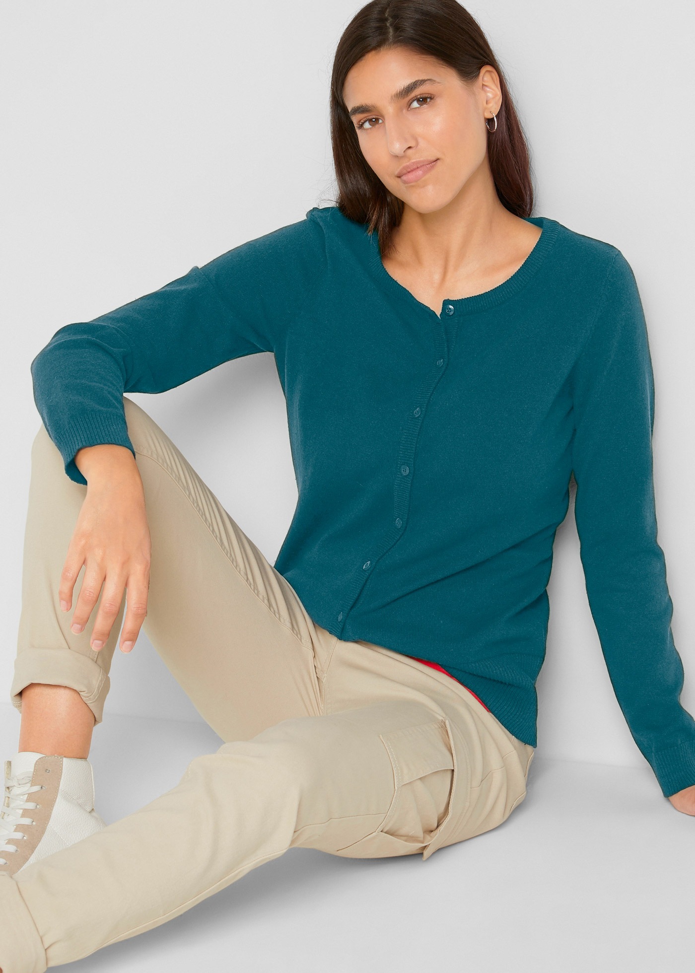 bonprix Strickjacke, Feinstrickjacke günstig online kaufen