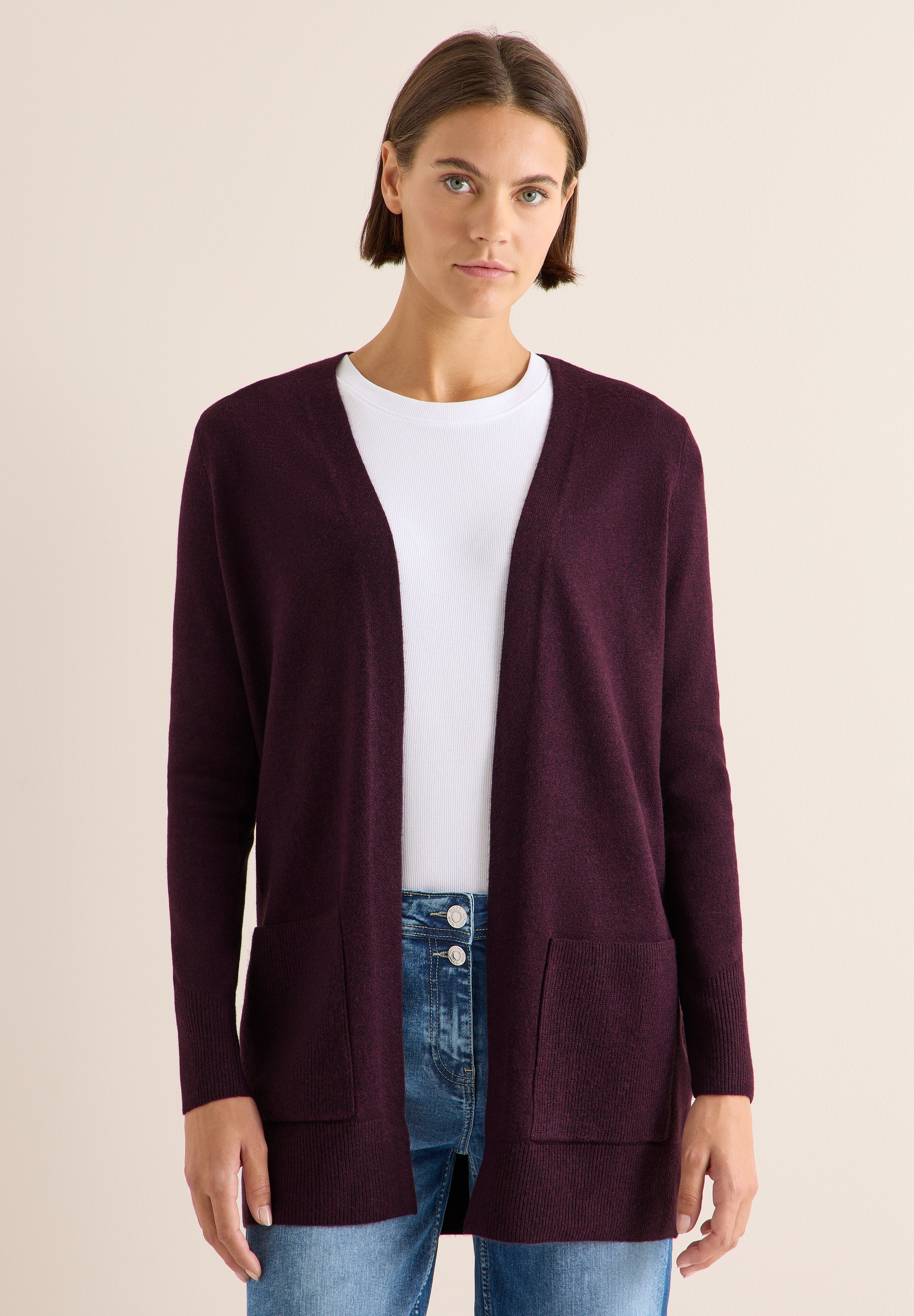 Cecil Longstrickjacke, aus softem Materialmix günstig online kaufen