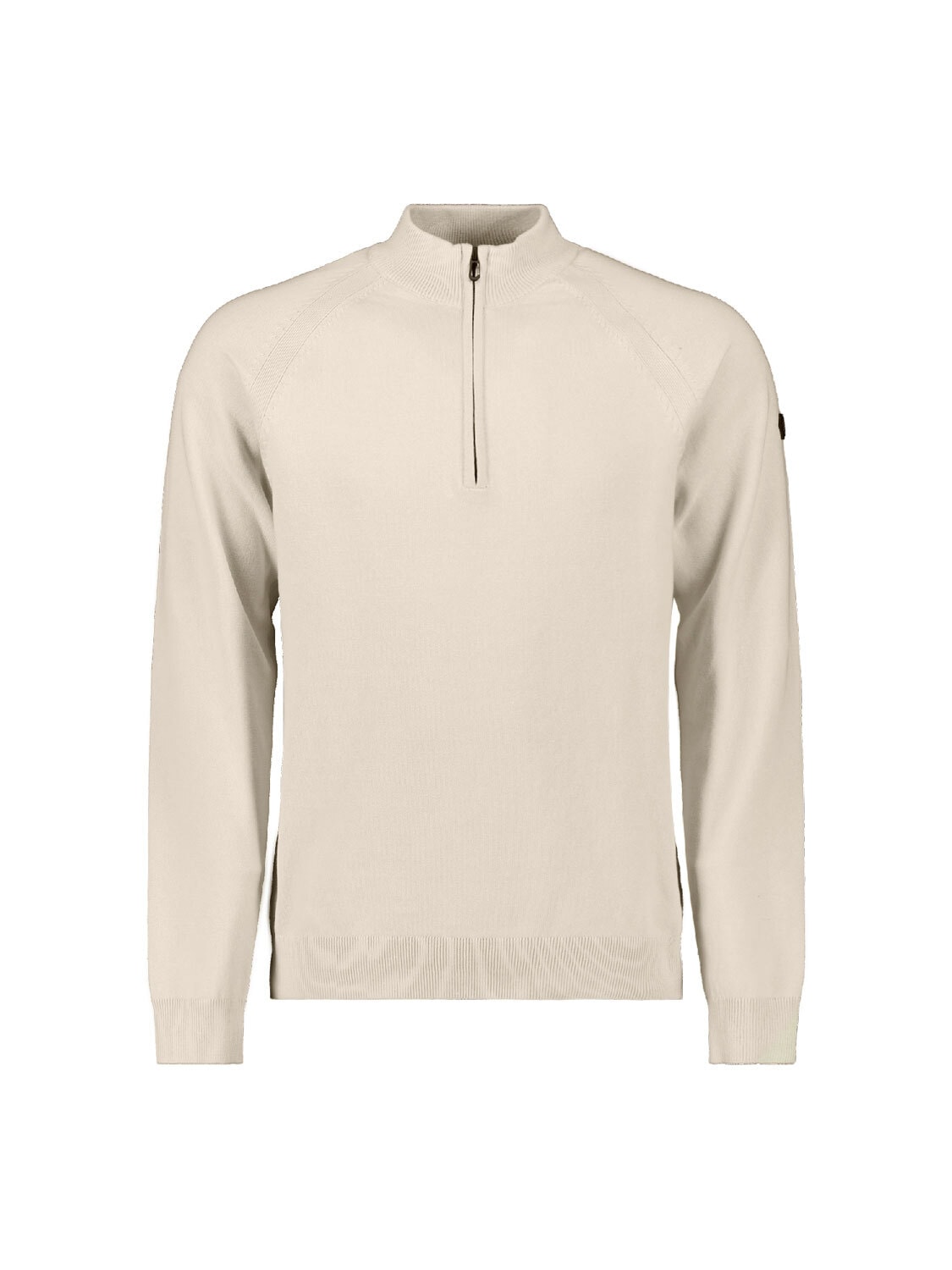 NO EXCESS Stehkragenpullover "No Excess Half-Zip-Pullover" günstig online kaufen