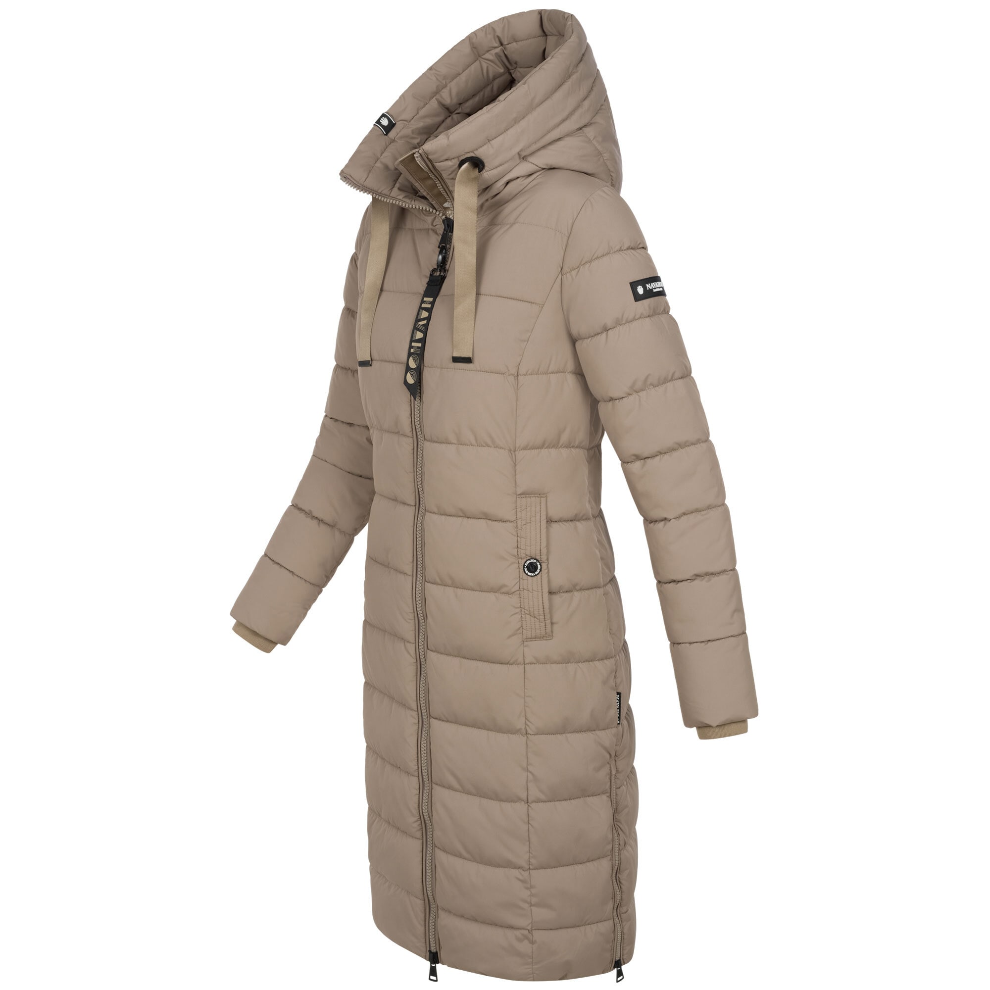 Navahoo Winterjacke »Mondmaedchen«, mit großer Kapuze