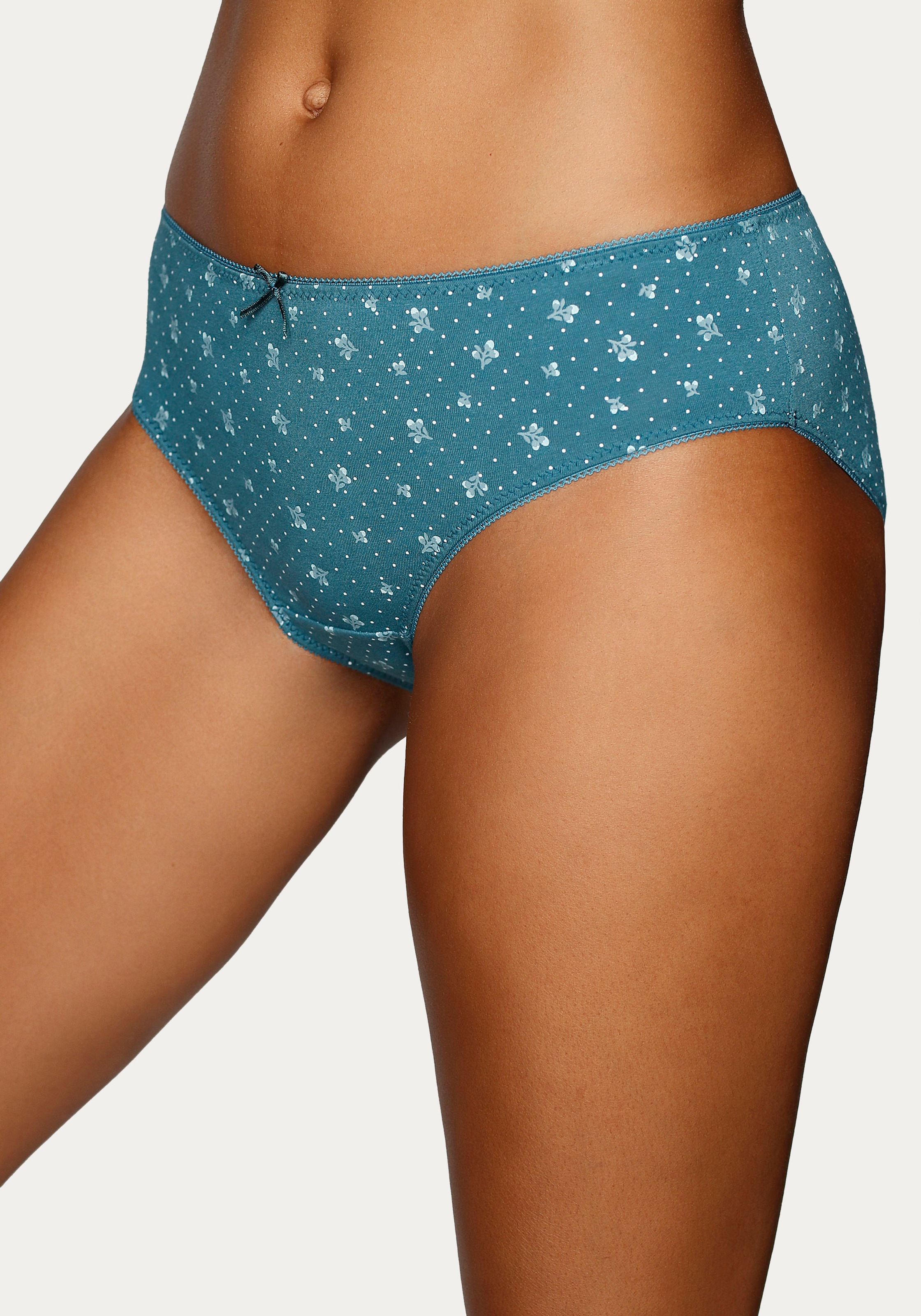 petite fleur Jazz-Pants Slips 6er-Pack, aus elastischer Baumwolle günstig online kaufen